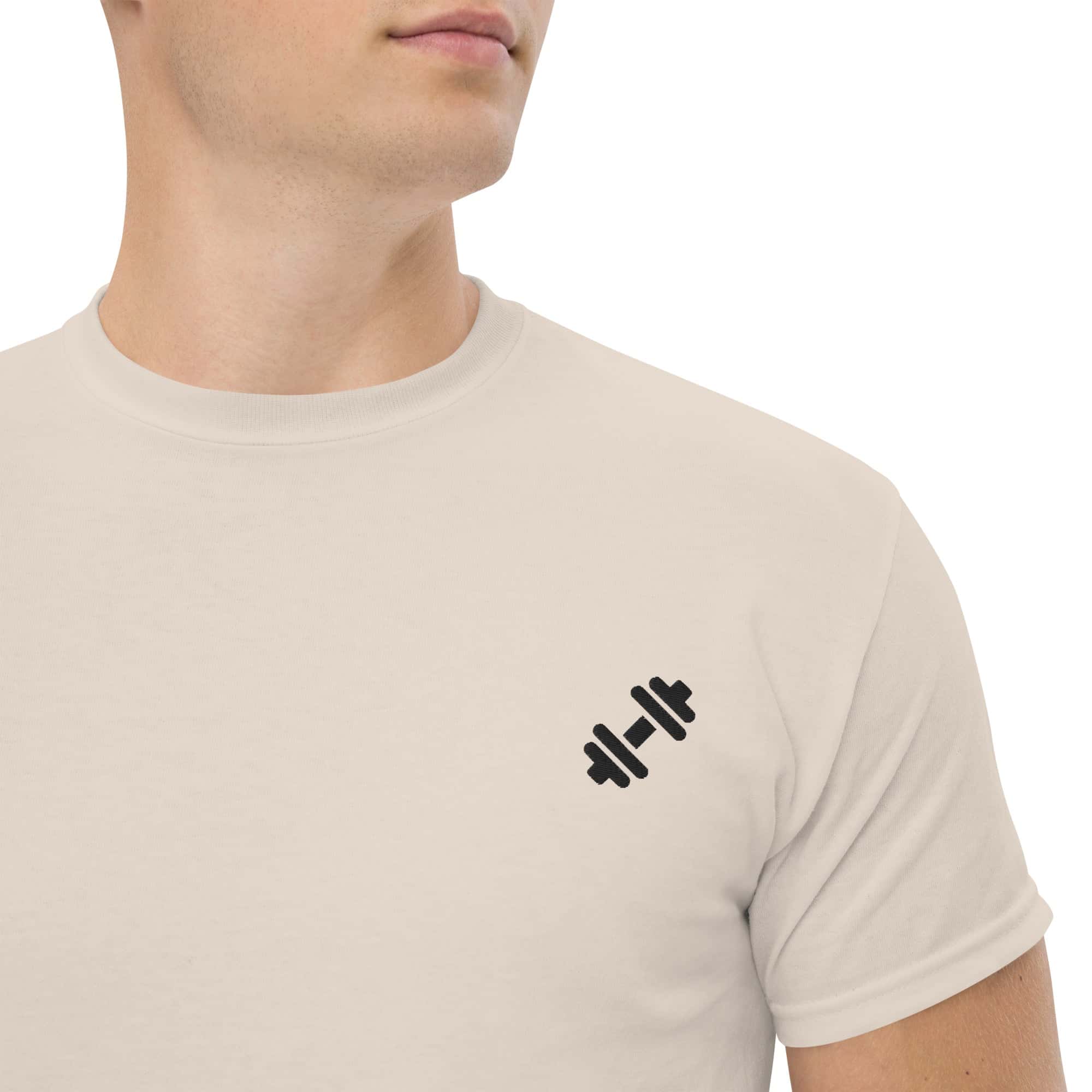 T-Shirt Unisex Pesetto-Ricamati-Biiply-Naturale-S-Biiply