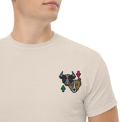T-shirt Unisex Bull & Bear-Ricamati-Biiply-Naturale-S-Biiply