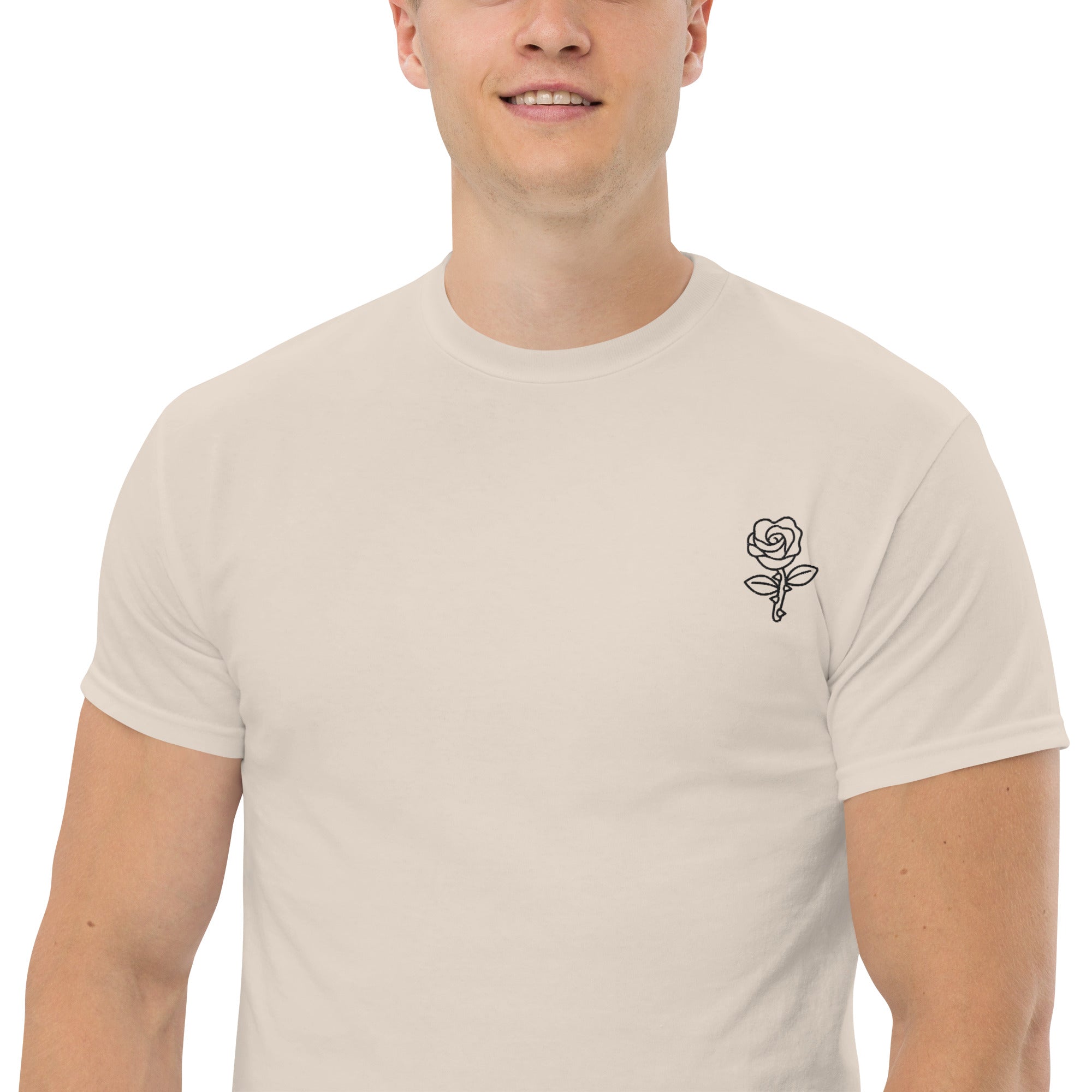 T-shirt Unisex Rosa-Ricamati-Biiply-Biiply