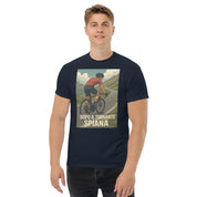 T-shirt Unisex Dopo il tornante spiana-DTG-Biiply-Navy-S-Biiply