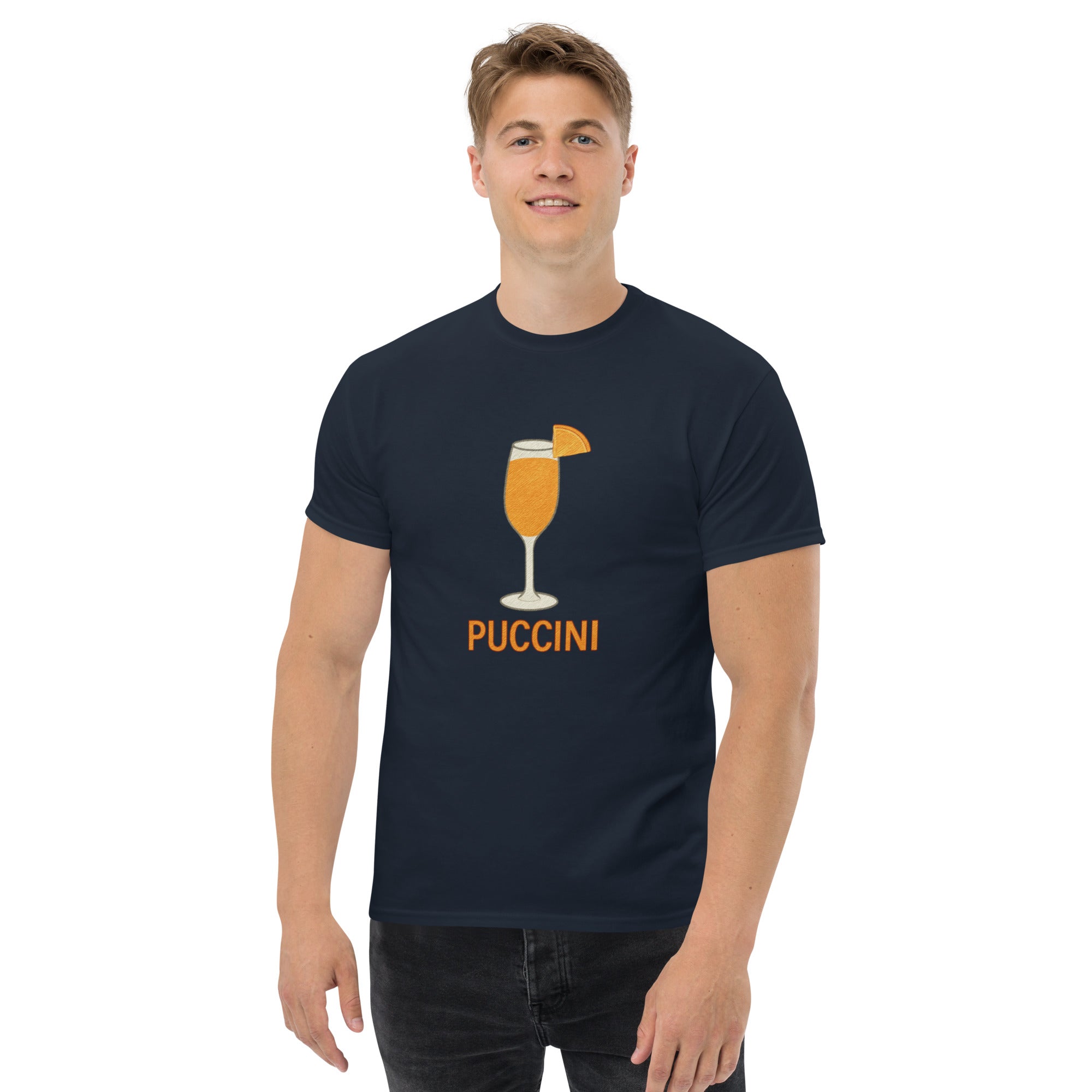 T-shirt Unisex Puccini-DTG-Biiply-Navy-S-Biiply