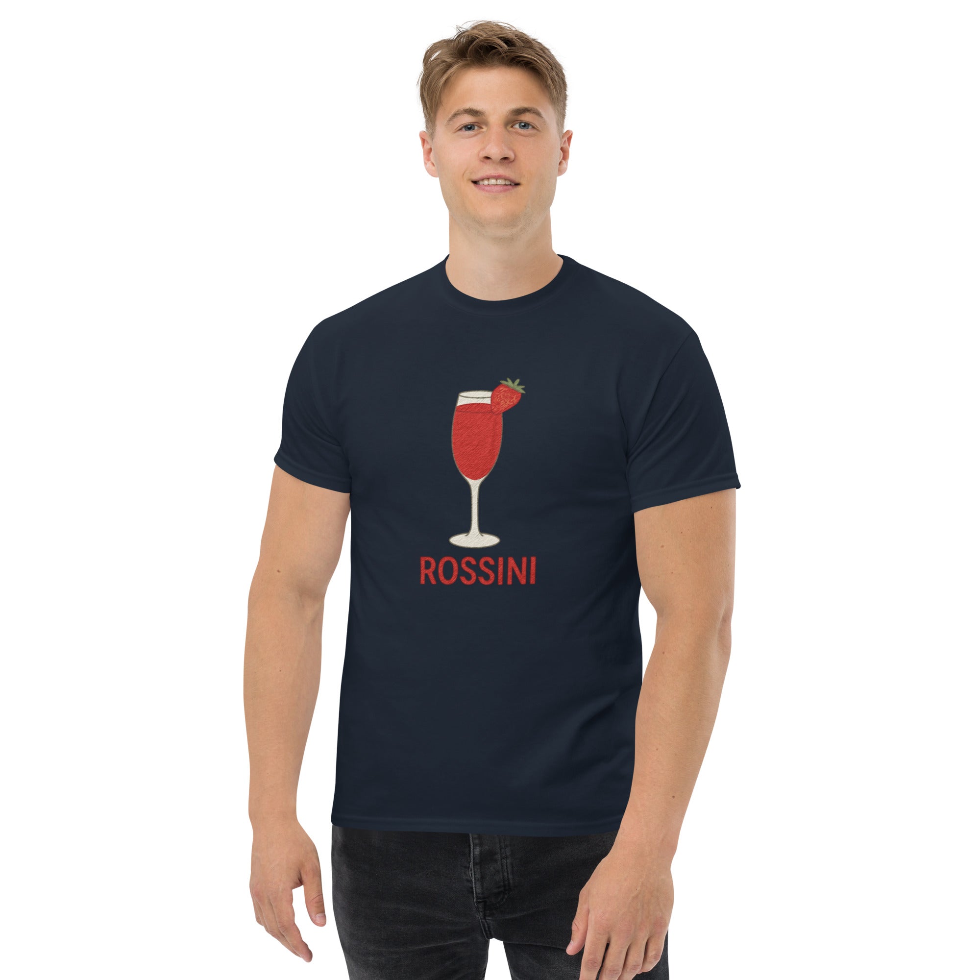T-shirt Unisex Rossini-DTG-Biiply-Navy-S-Biiply