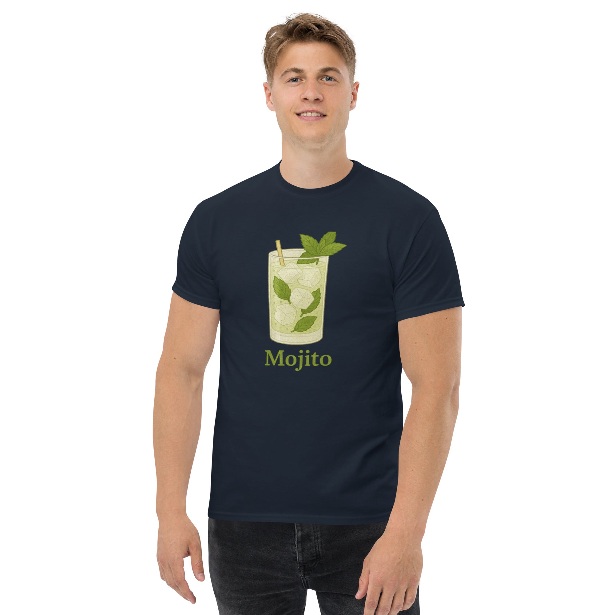 T-shirt Unisex Mojito-DTG-Biiply-Navy-S-Biiply