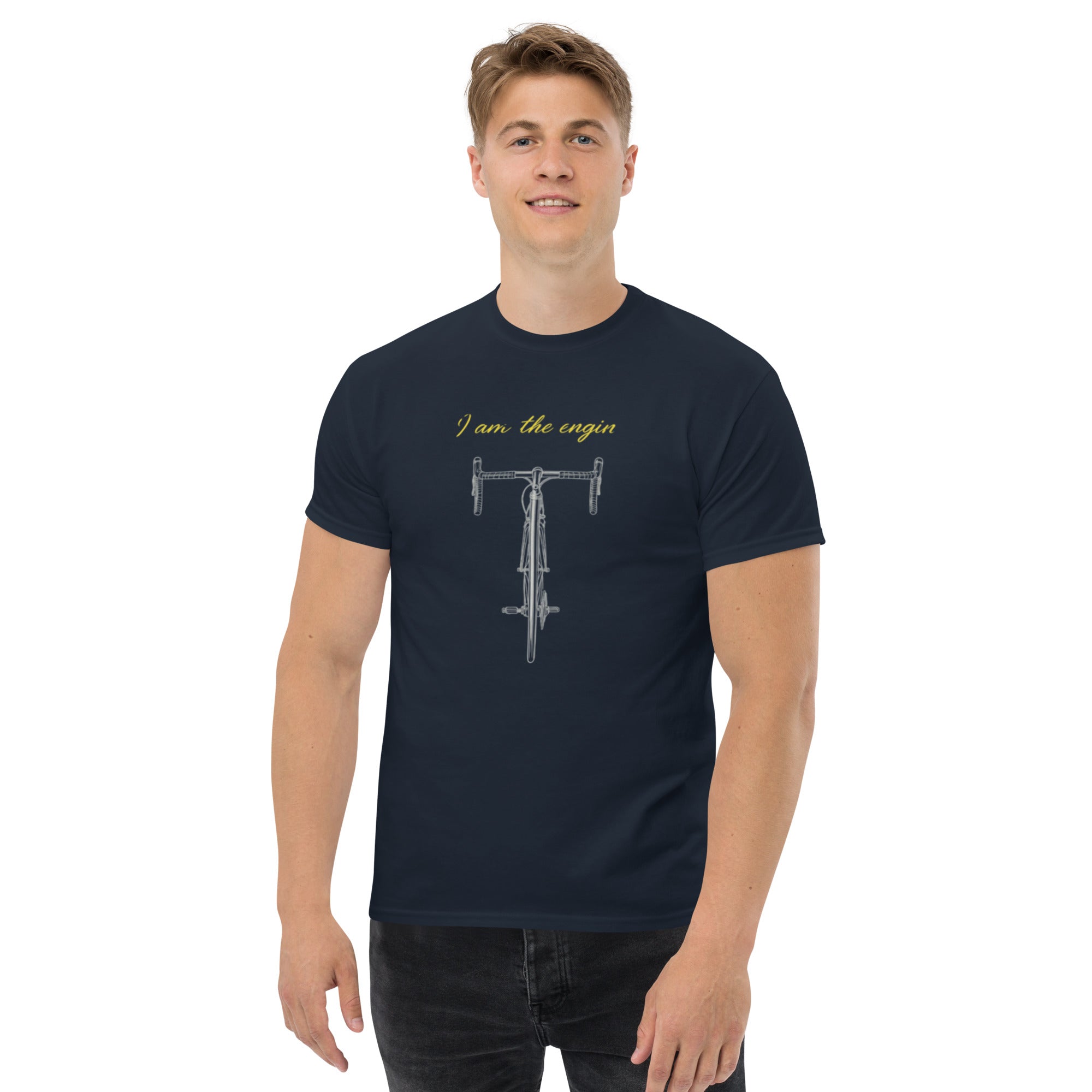 T-shirt Unisex I am the engine-DTG-Biiply-Navy-S-Biiply