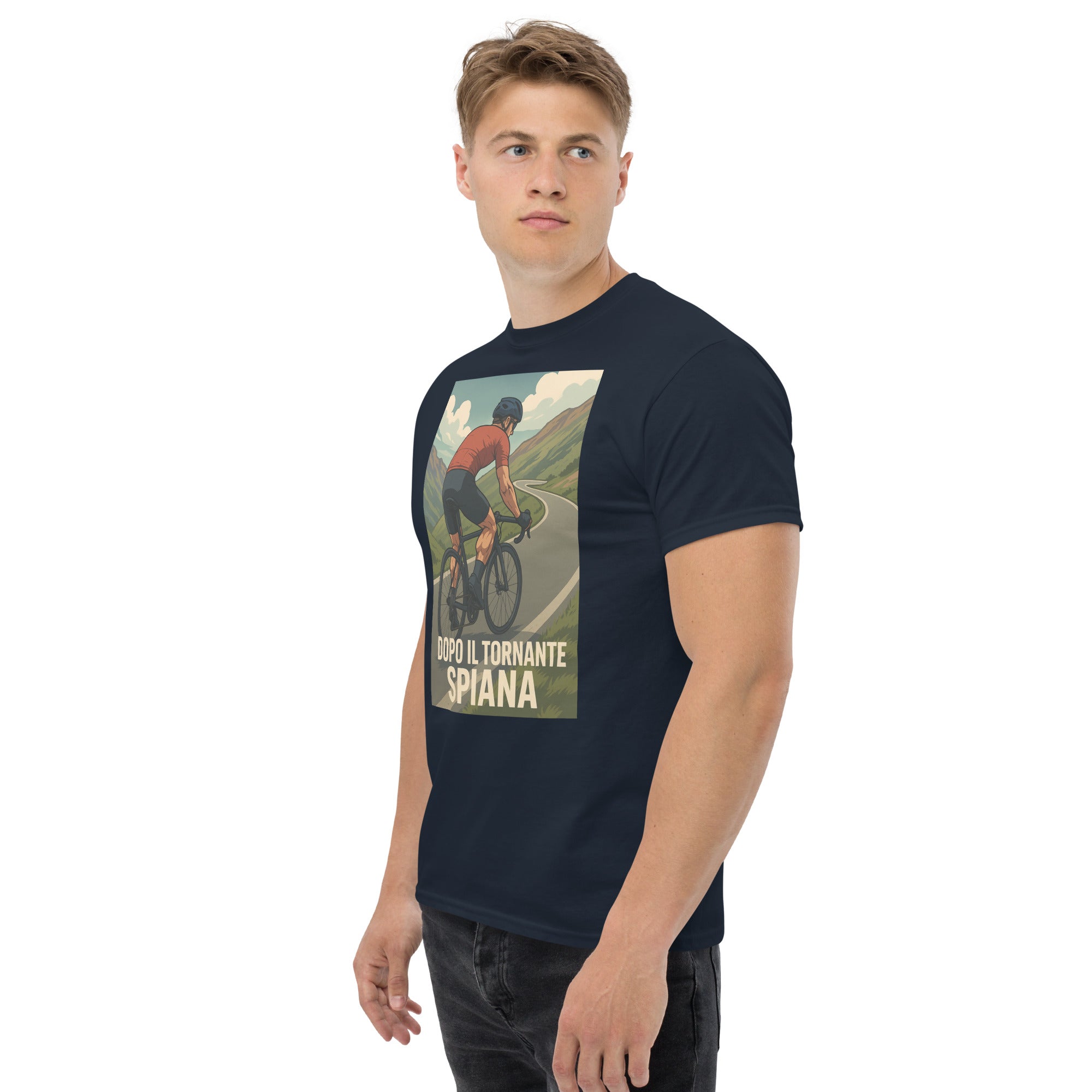 T-shirt Unisex Dopo il tornante spiana-DTG-Biiply-Biiply