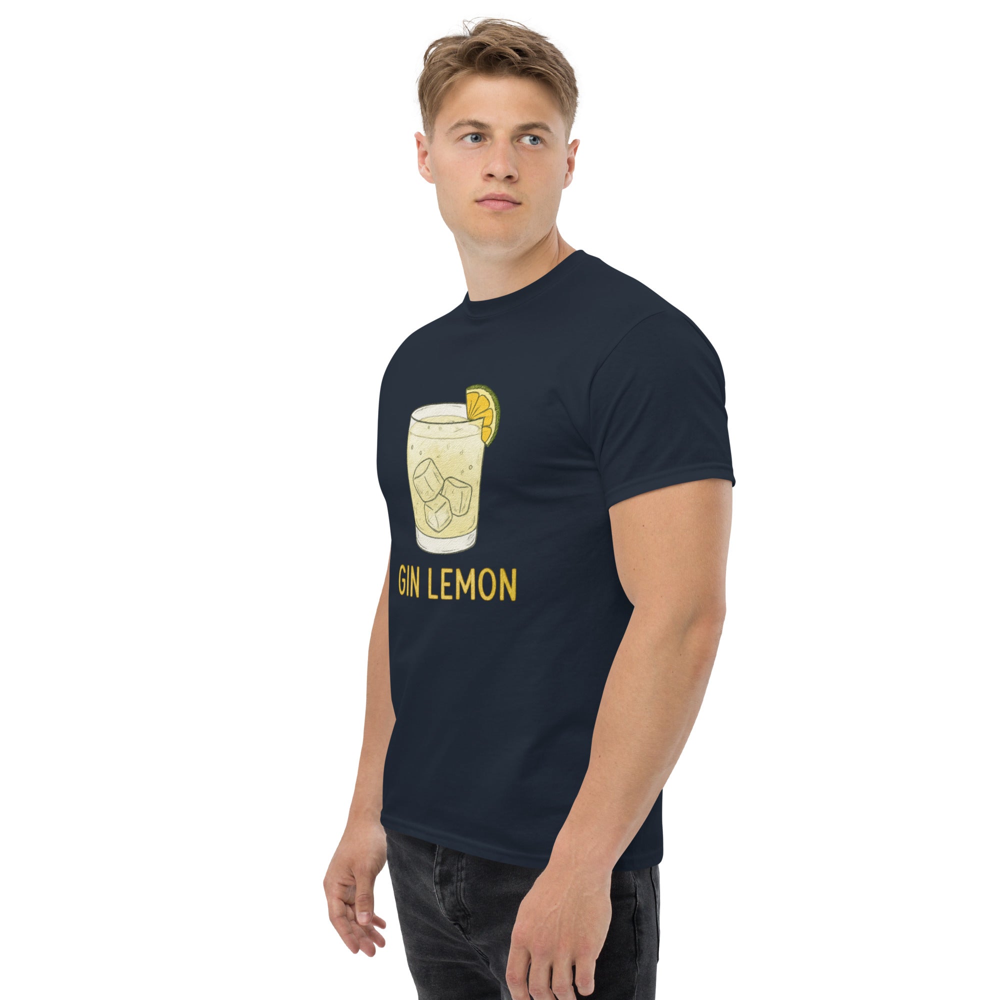 T-shirt Unisex Gin Lemon-DTG-Biiply-Biiply