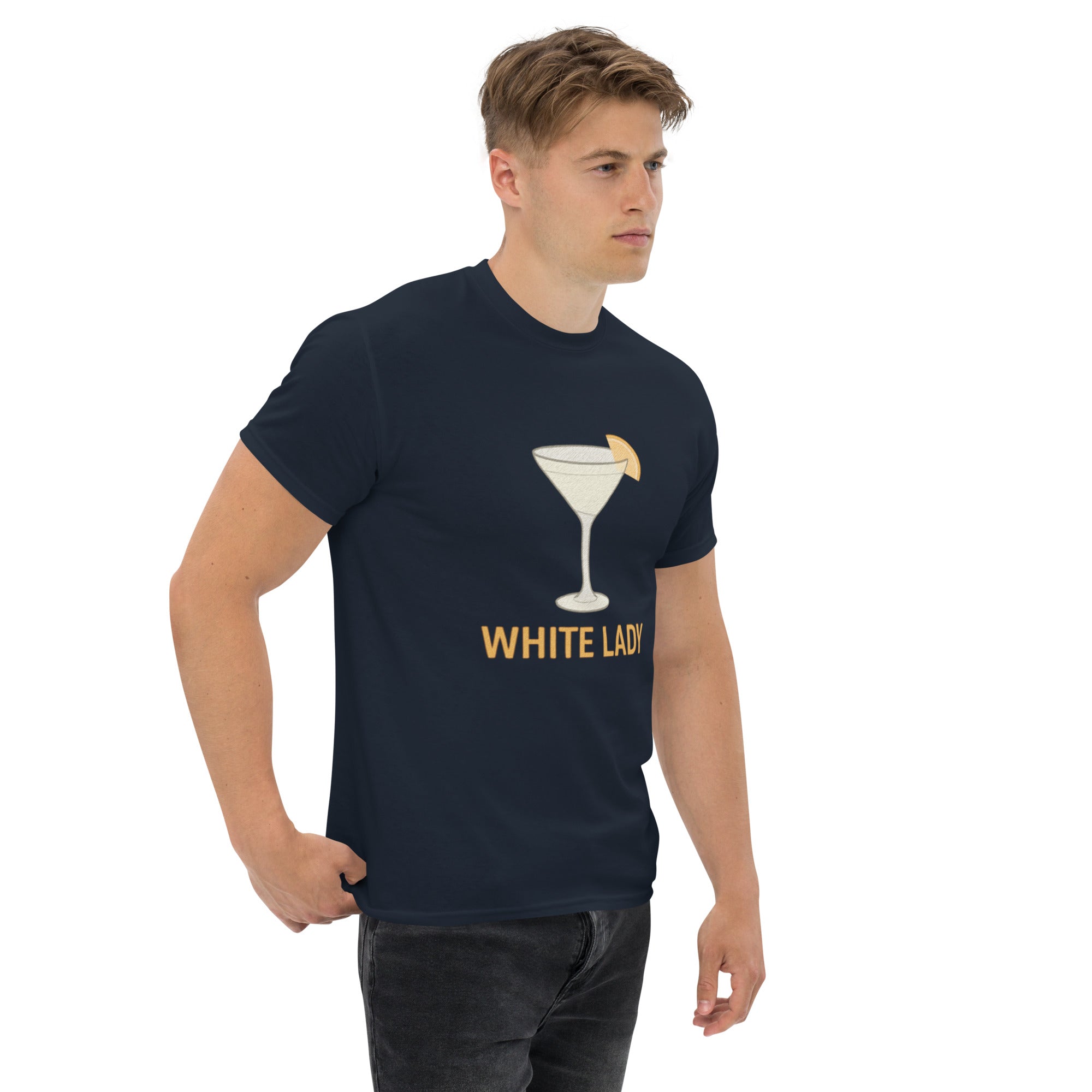T-shirt Unisex White Lady-DTG-Biiply-Biiply
