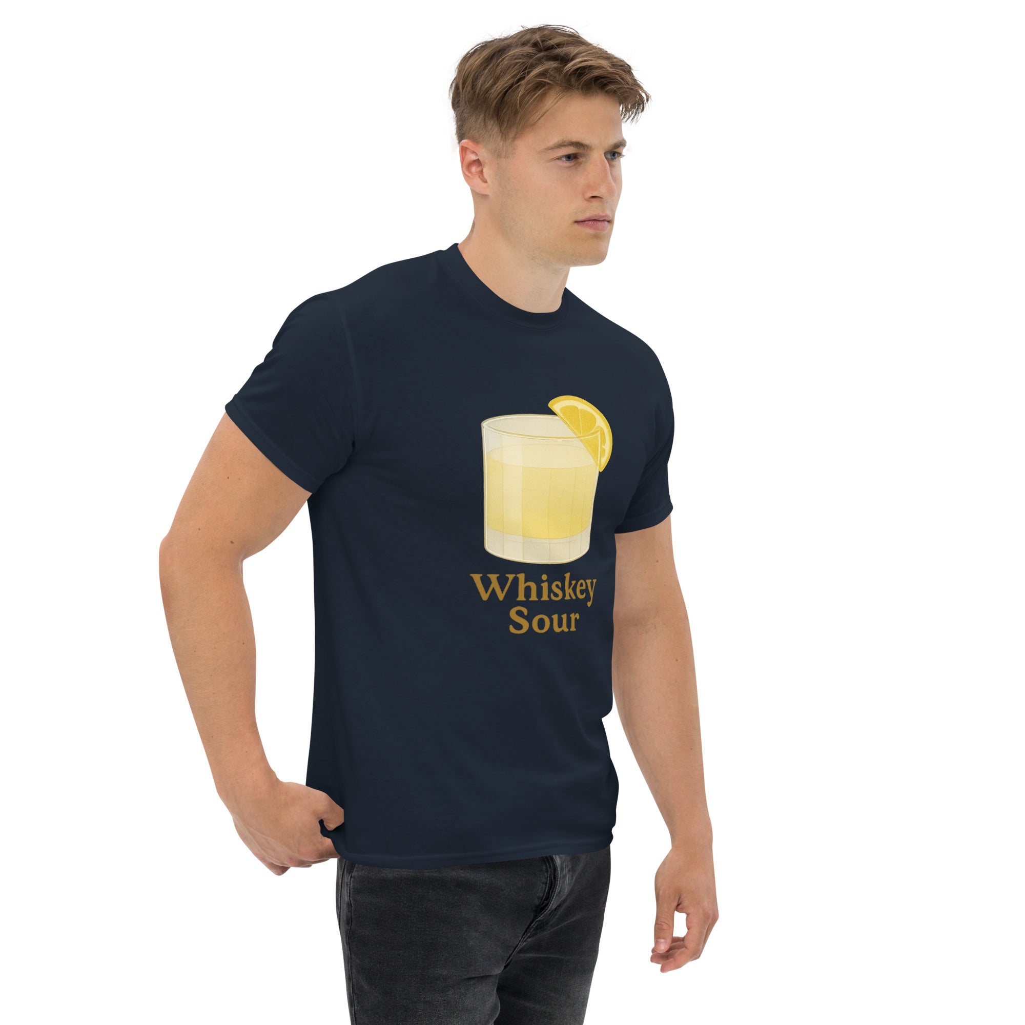 T-shirt Unisex Whiskey Sour-DTG-Biiply-Biiply
