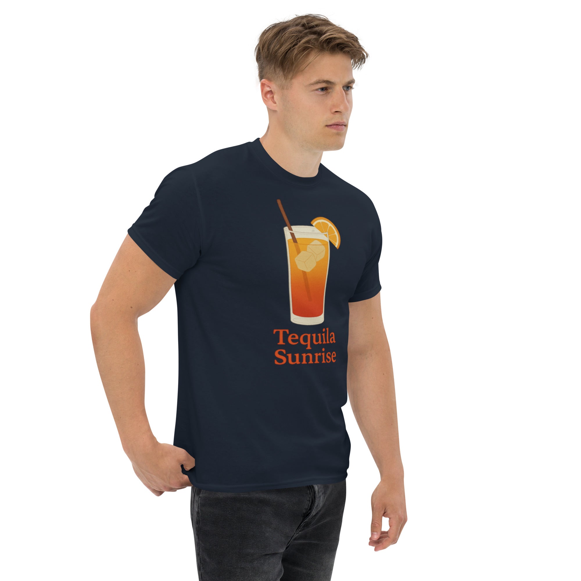 T-shirt Unisex Tequila Sunrise-DTG-Biiply-Biiply