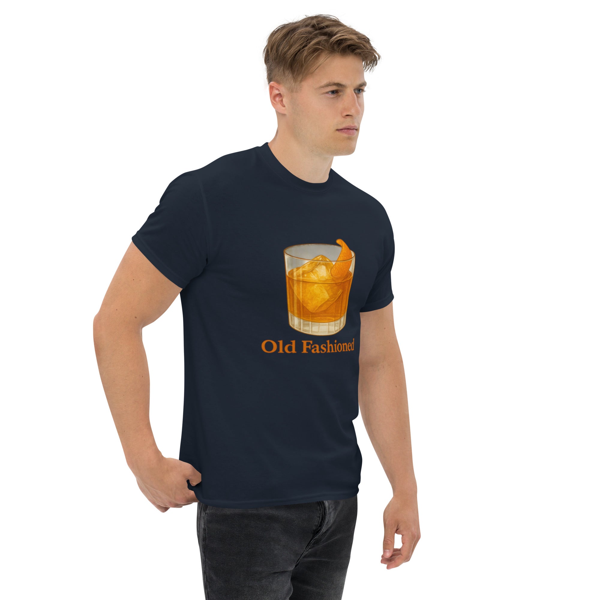T-shirt Unisex Old Fashioned-DTG-Biiply-Biiply