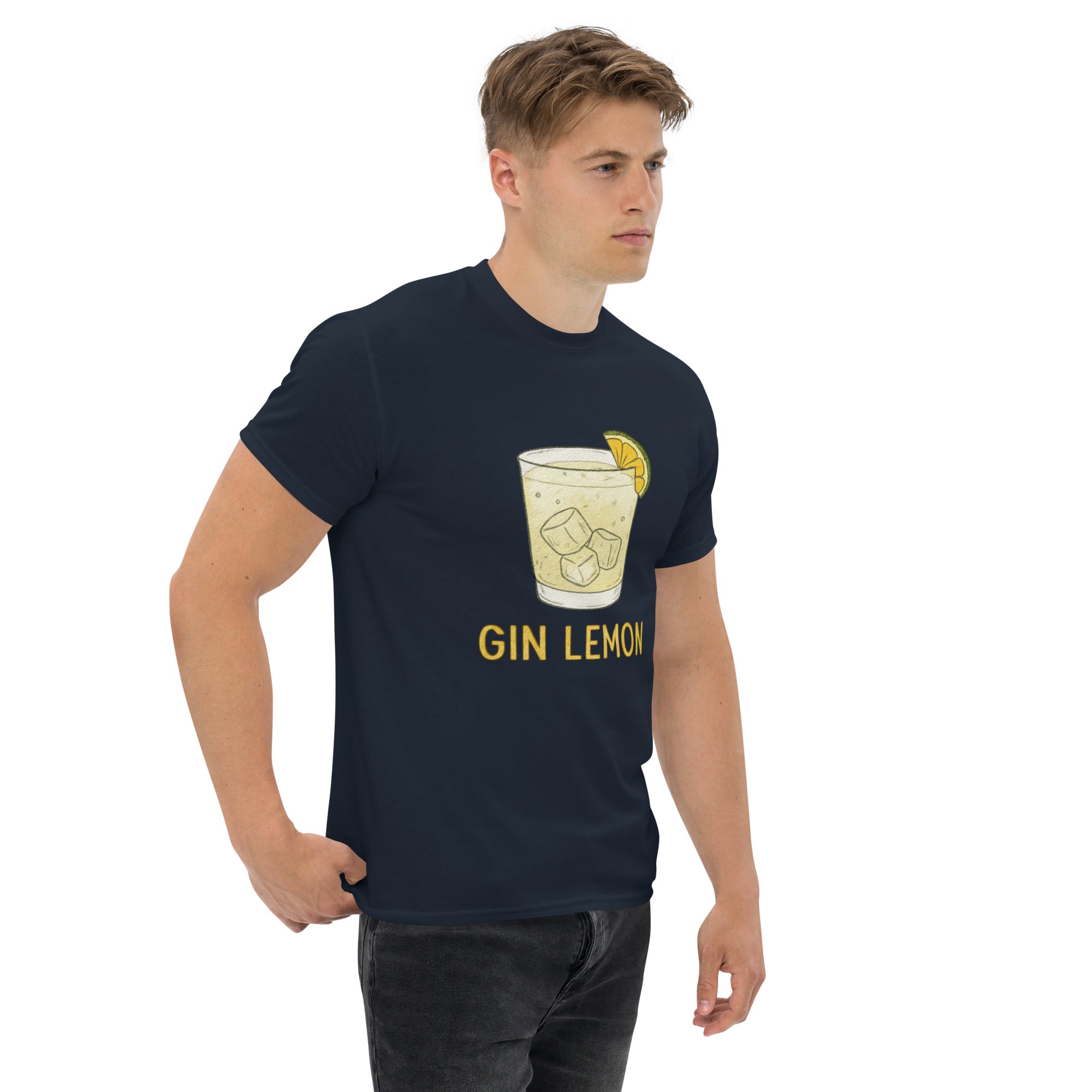 T-shirt Unisex Gin Lemon-DTG-Biiply-Biiply