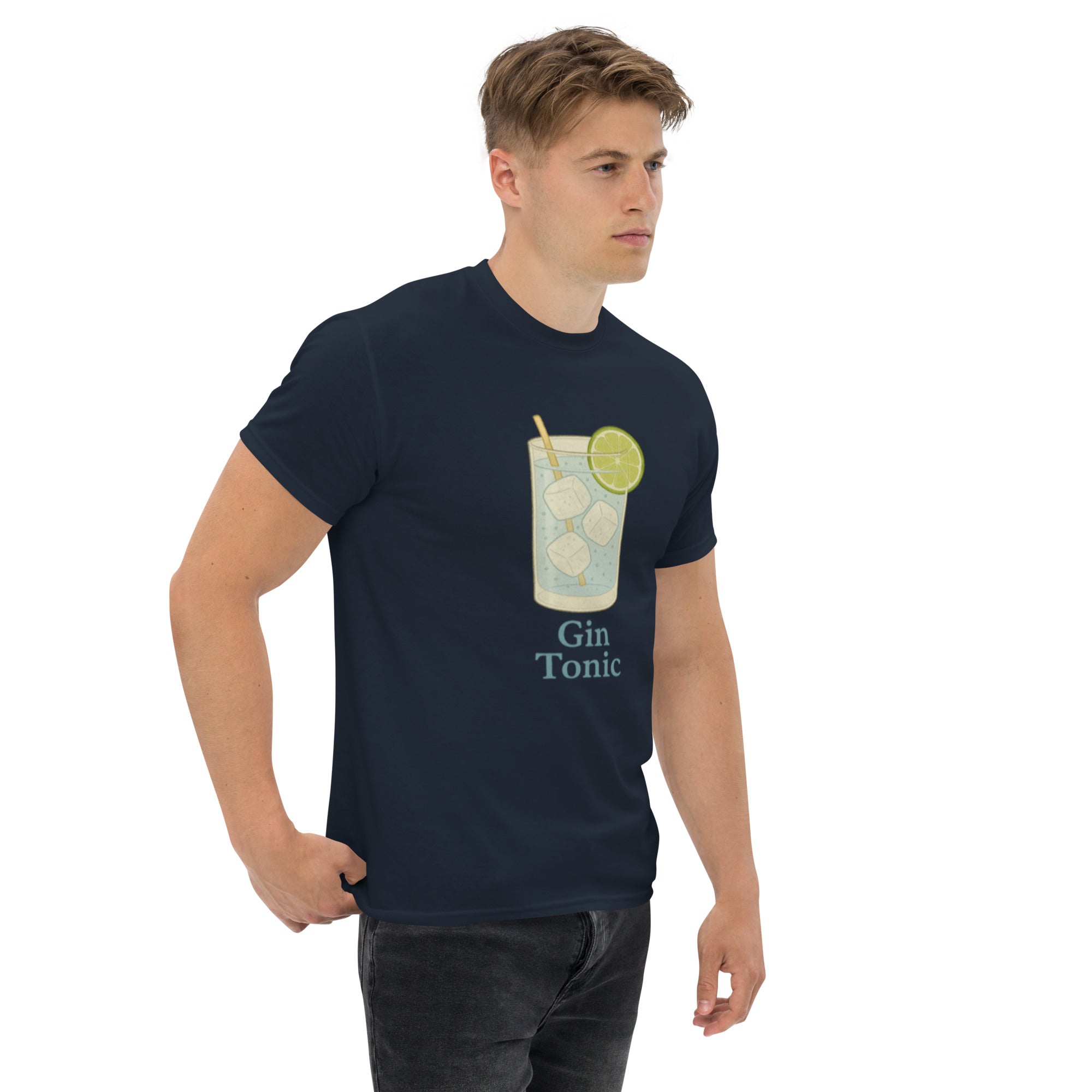 T-shirt Unisex Gin Tonic-DTG-Biiply-Biiply