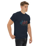T-shirt Unisex Bici multicolor-DTG-Biiply-Biiply