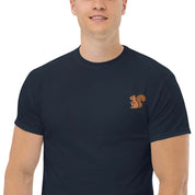 T-shirt Unisex Scoiattolo-Ricamati-Biiply-Biiply