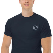 T-shirt Unisex Cancro-Ricamati-Biiply-Biiply