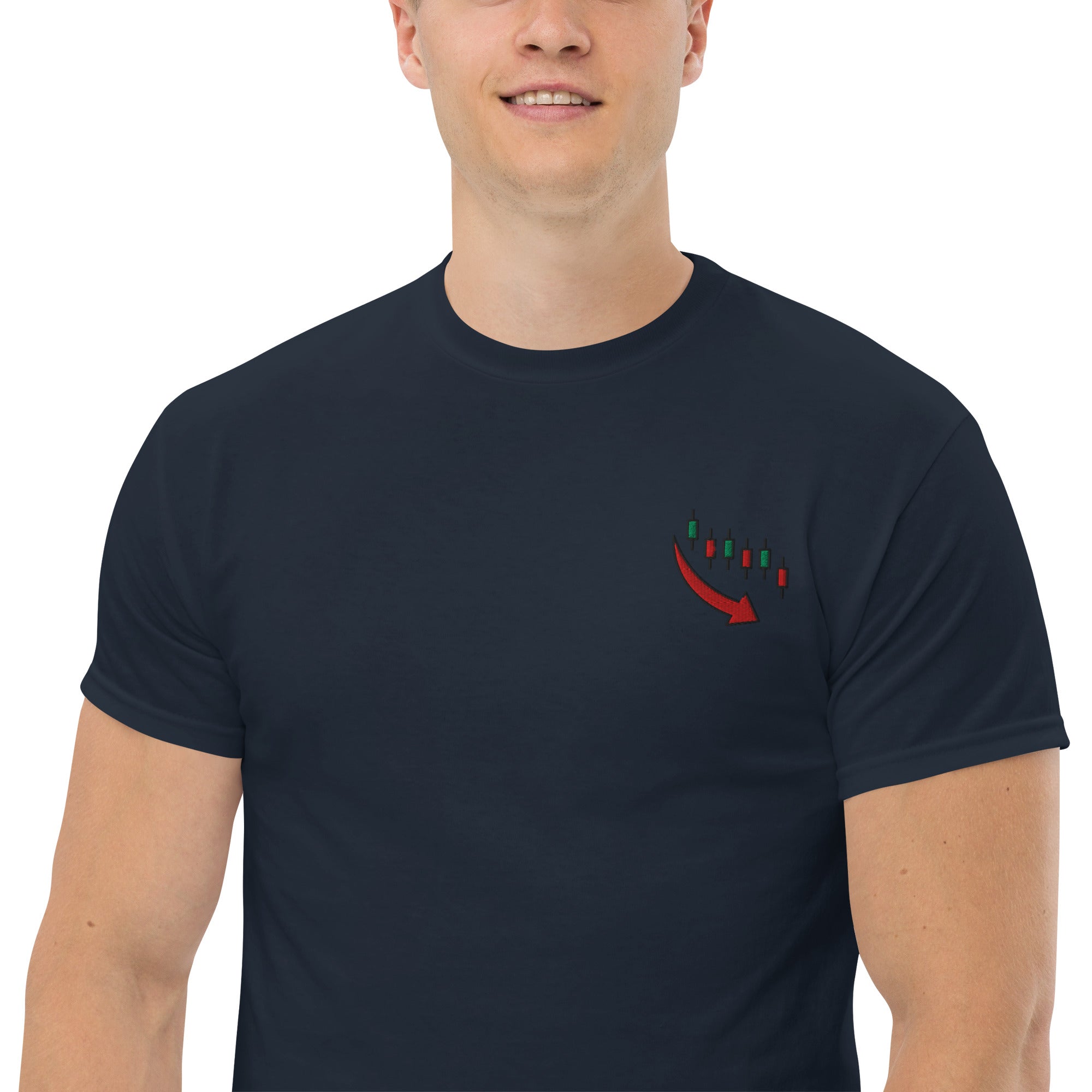 T-shirt Unisex Down Trend-Ricamati-Biiply-Biiply
