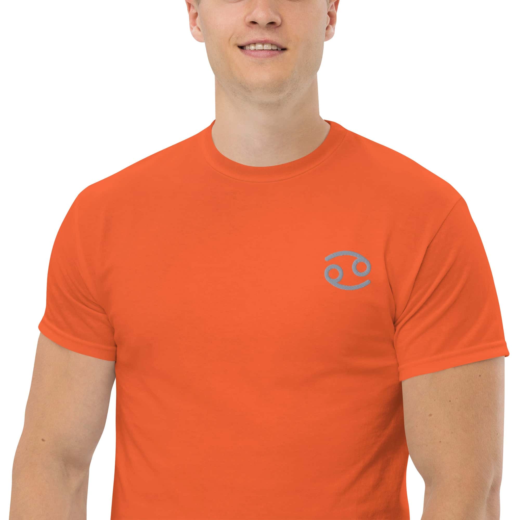 T-shirt Unisex Cancro-Ricamati-Biiply-Biiply