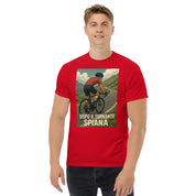 T-shirt Unisex Dopo il tornante spiana-DTG-Biiply-Rosso-S-Biiply