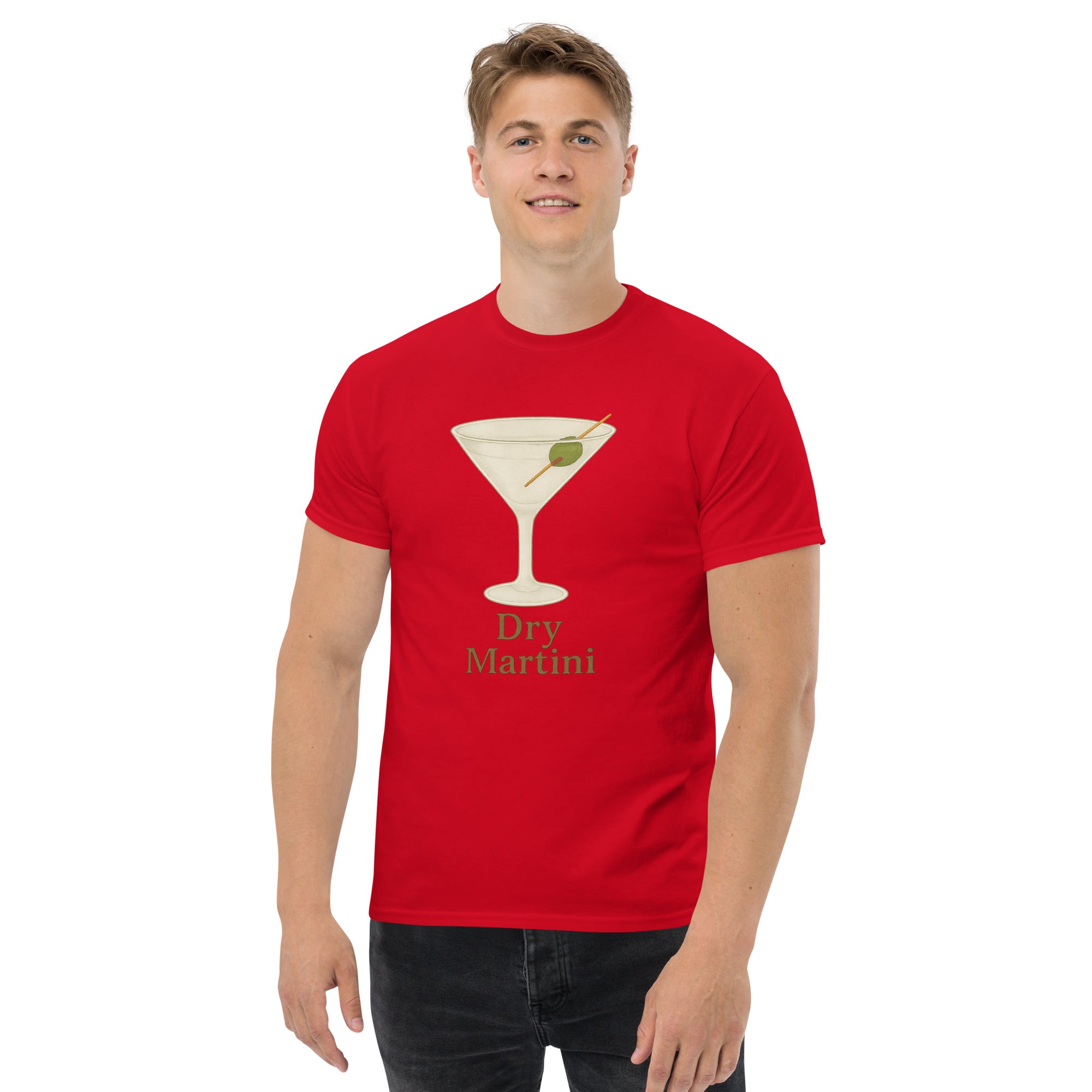 T-shirt Unisex Dry Martini-DTG-Biiply-Rosso-S-Biiply