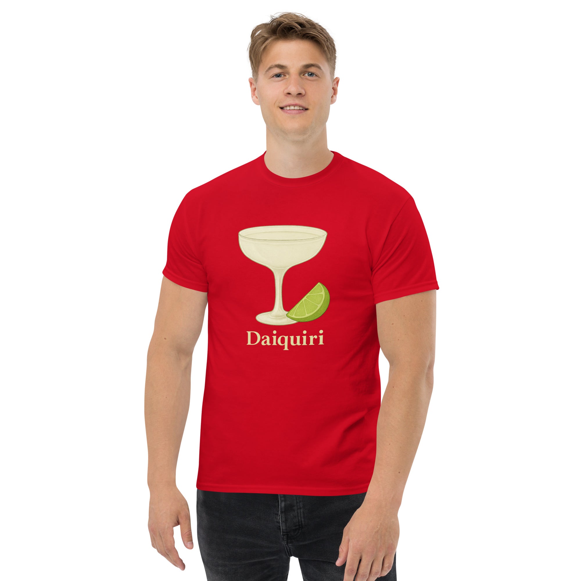 T-shirt Unisex Daiquiri-DTG-Biiply-Rosso-S-Biiply