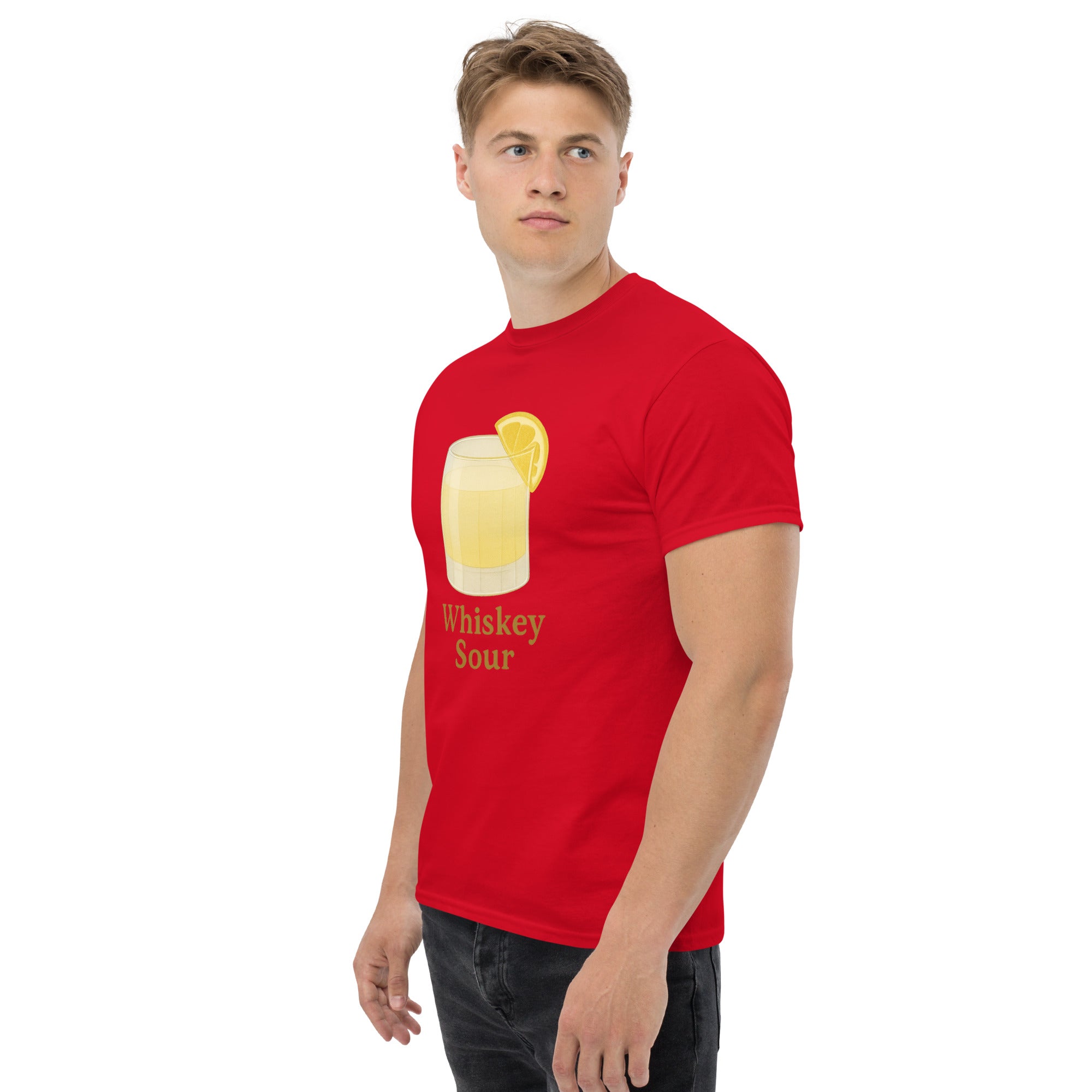 T-shirt Unisex Whiskey Sour-DTG-Biiply-Biiply