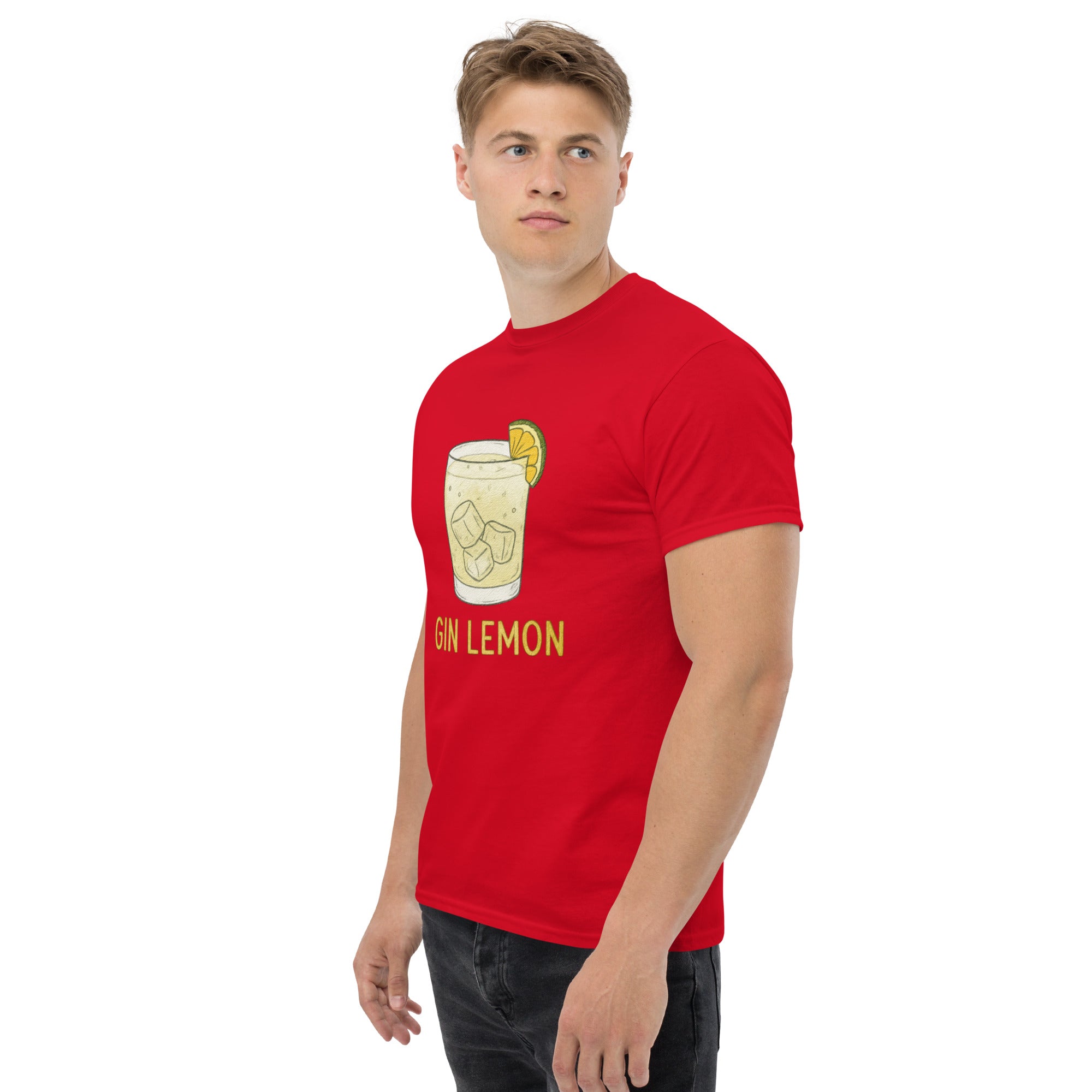 T-shirt Unisex Gin Lemon-DTG-Biiply-Biiply