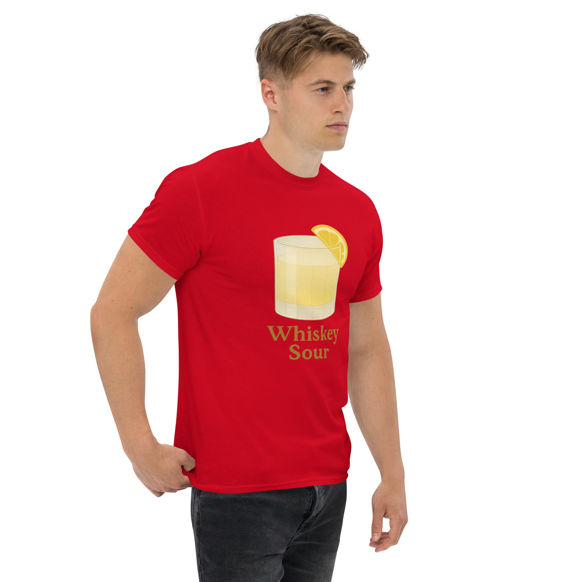 T-shirt Unisex Whiskey Sour-DTG-Biiply-Biiply