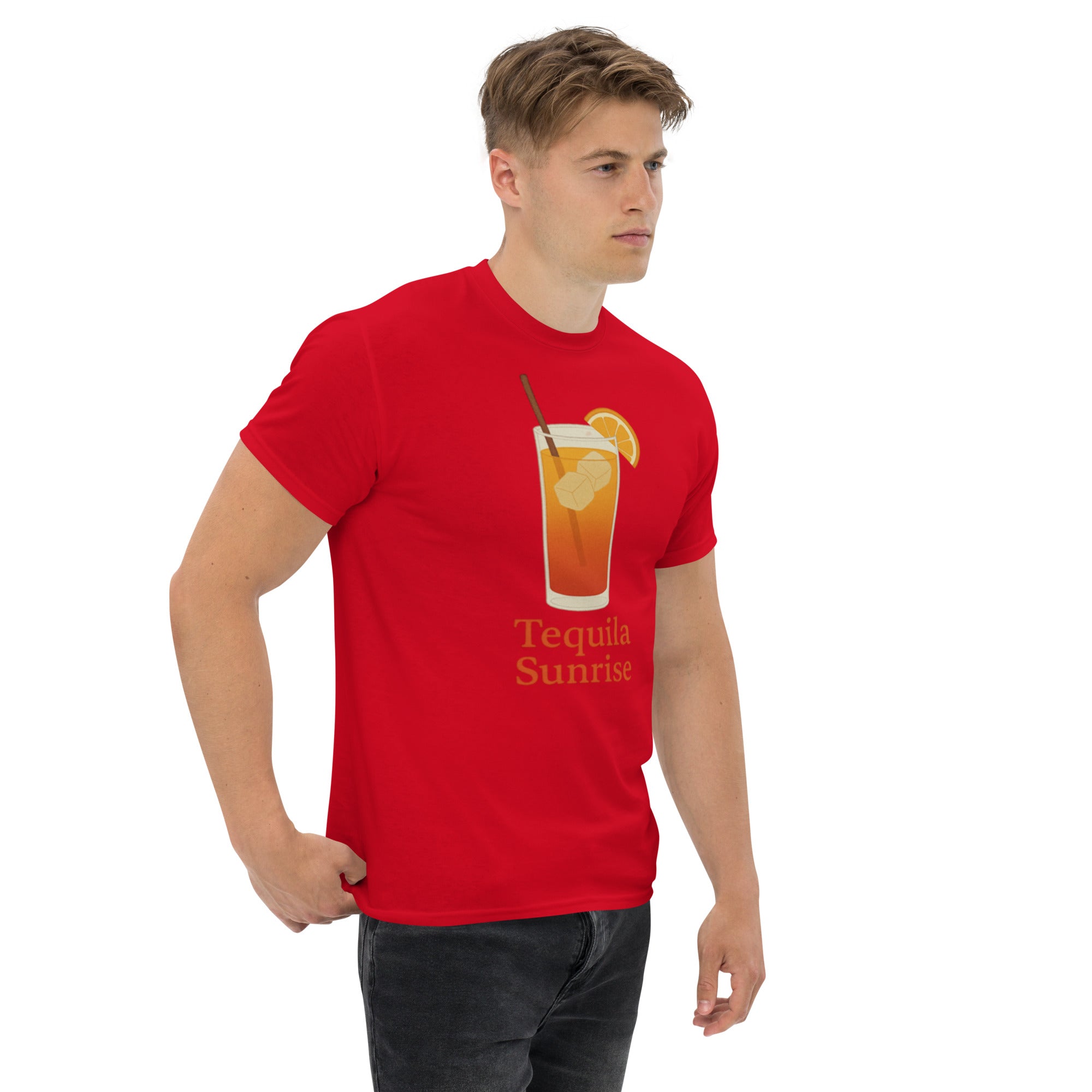 T-shirt Unisex Tequila Sunrise-DTG-Biiply-Biiply