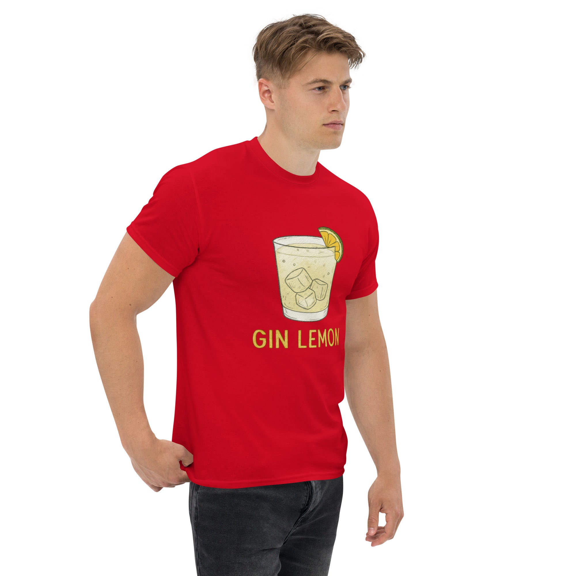 T-shirt Unisex Gin Lemon-DTG-Biiply-Biiply