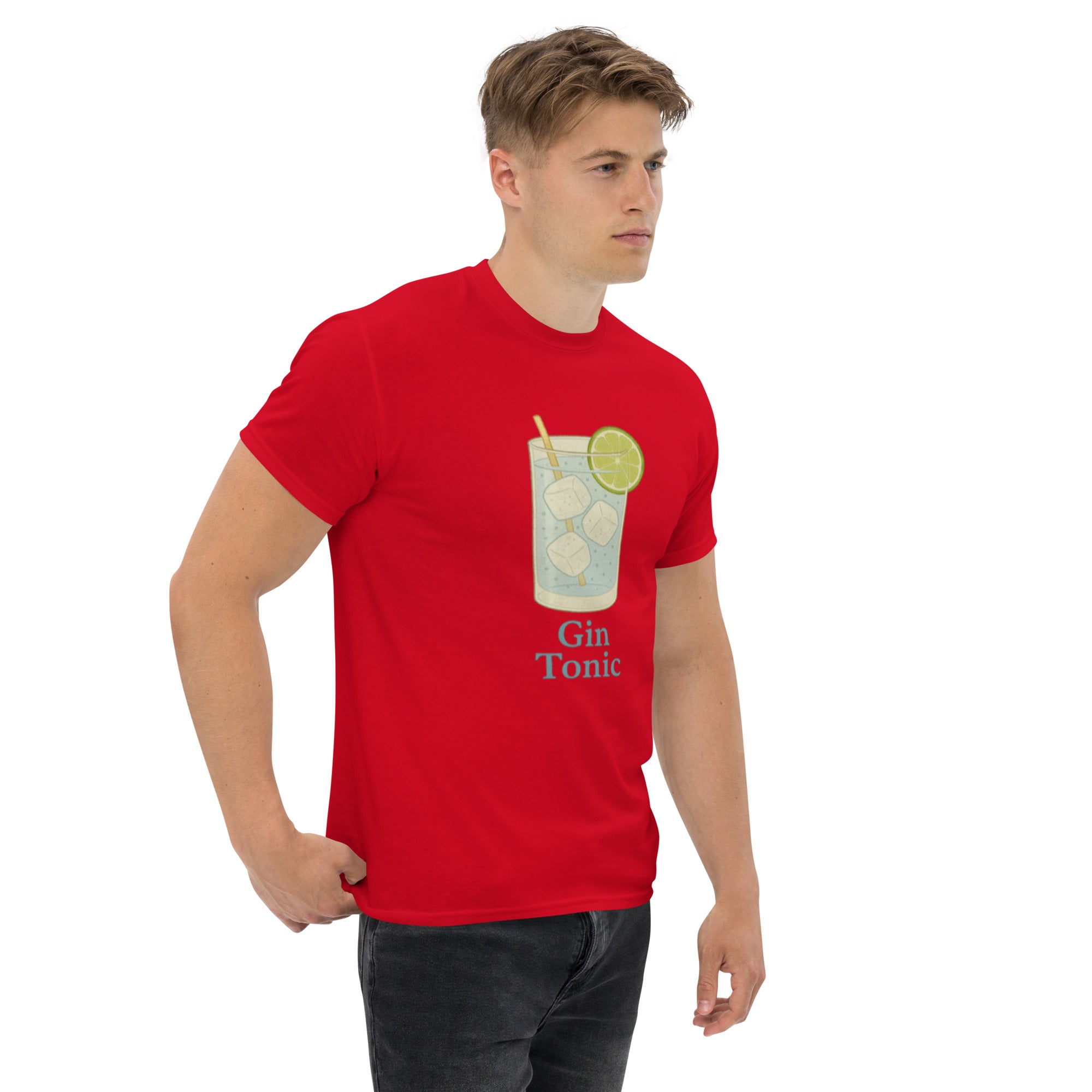 T-shirt Unisex Gin Tonic-DTG-Biiply-Biiply