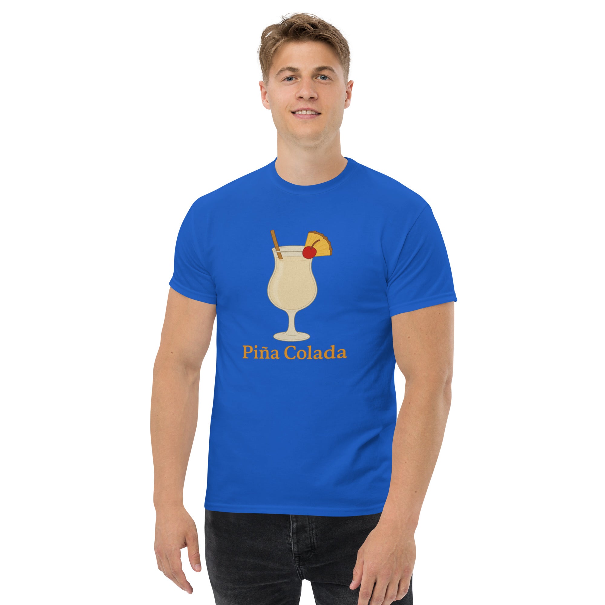 T-shirt Unisex Pina Colada-DTG-Biiply-Royal-S-Biiply