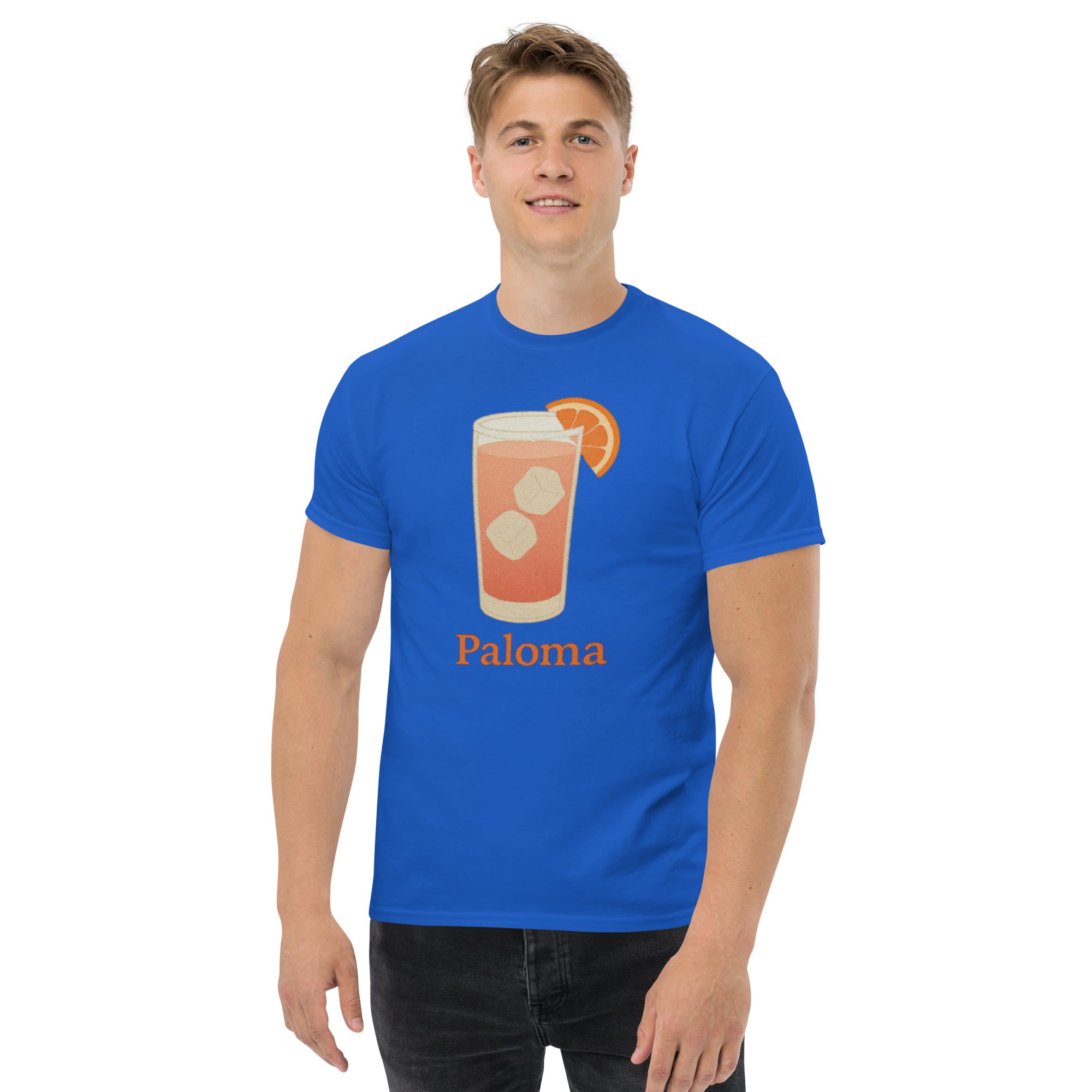 T-shirt Unisex Paloma-DTG-Biiply-Royal-S-Biiply