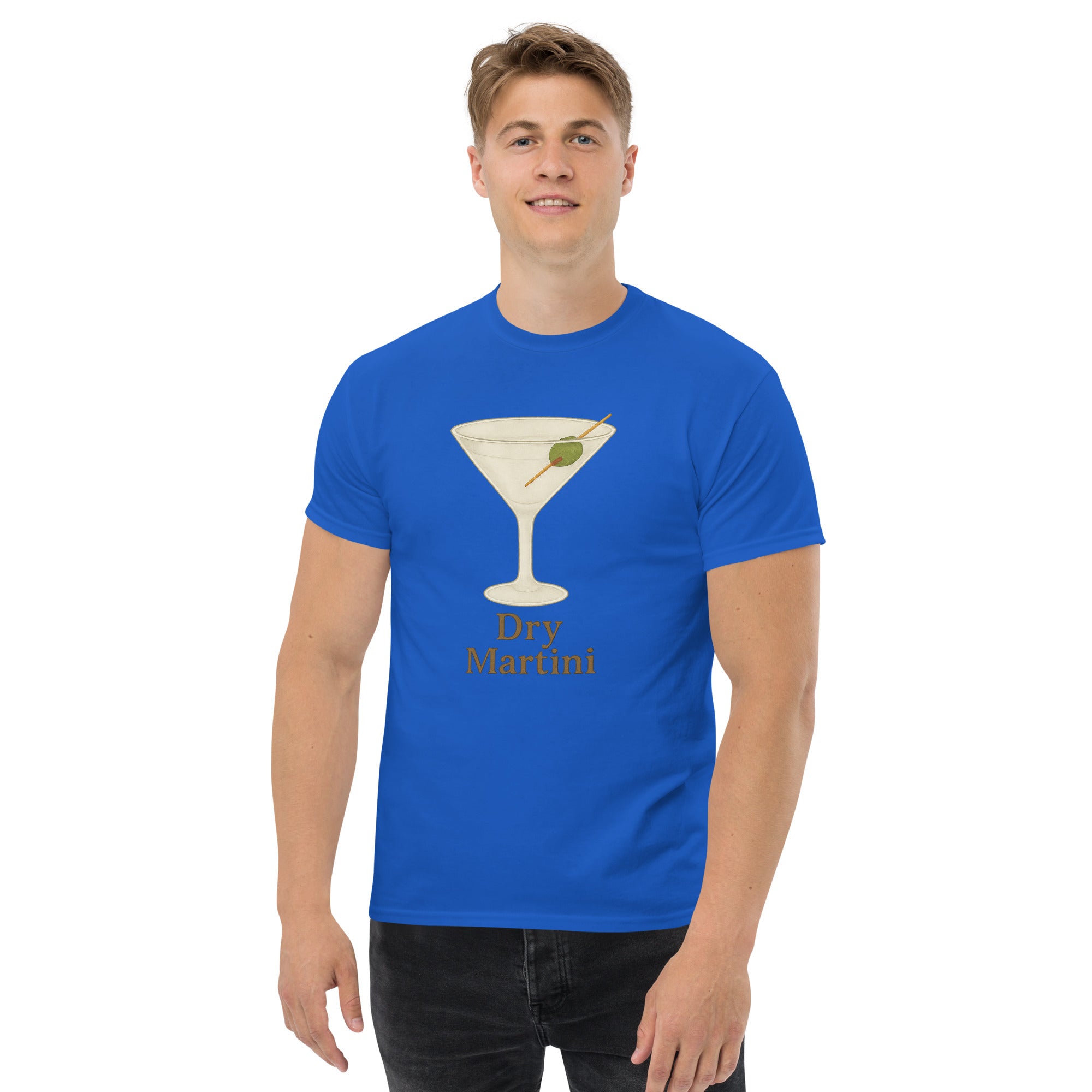 T-shirt Unisex Dry Martini-DTG-Biiply-Royal-S-Biiply
