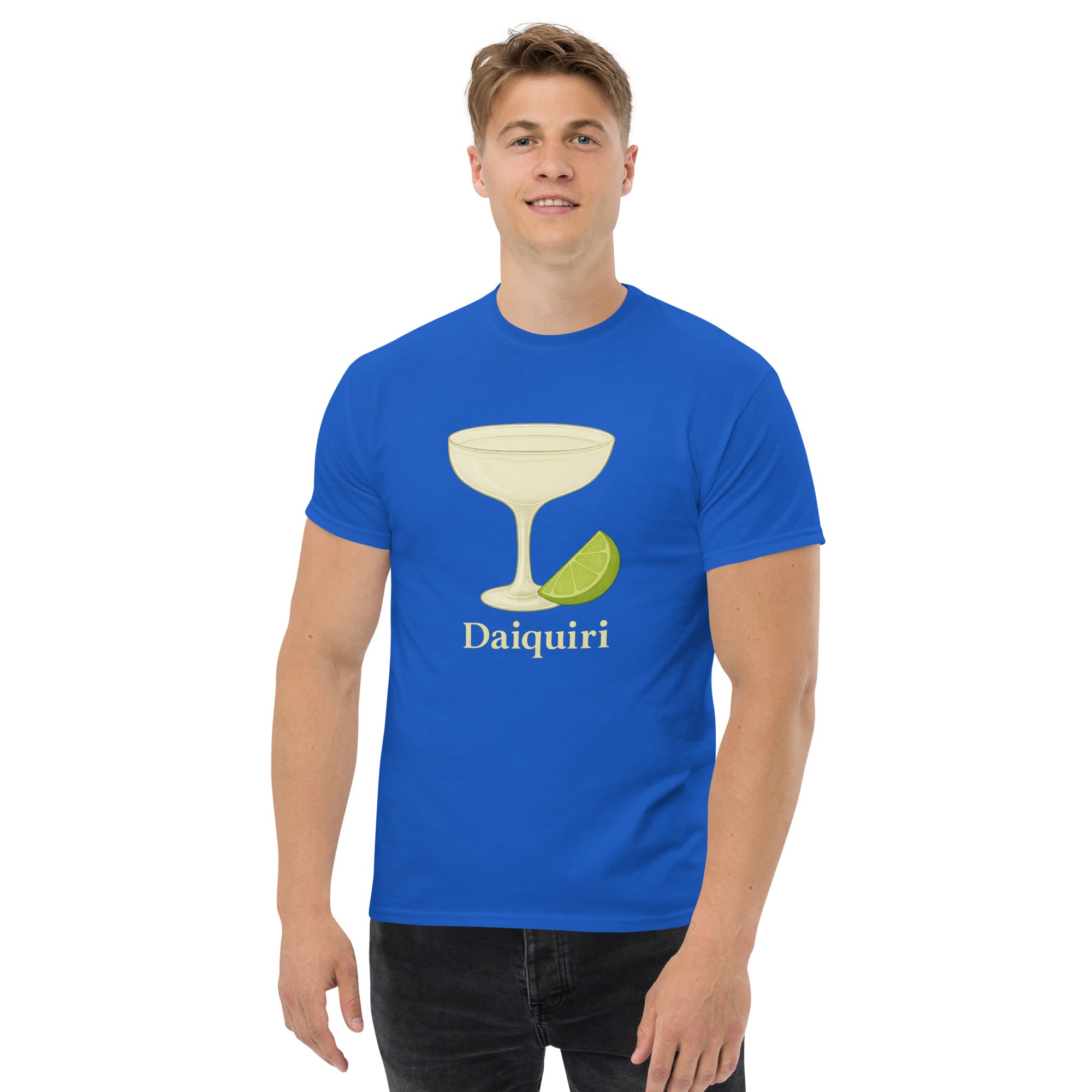 T-shirt Unisex Daiquiri-DTG-Biiply-Royal-S-Biiply