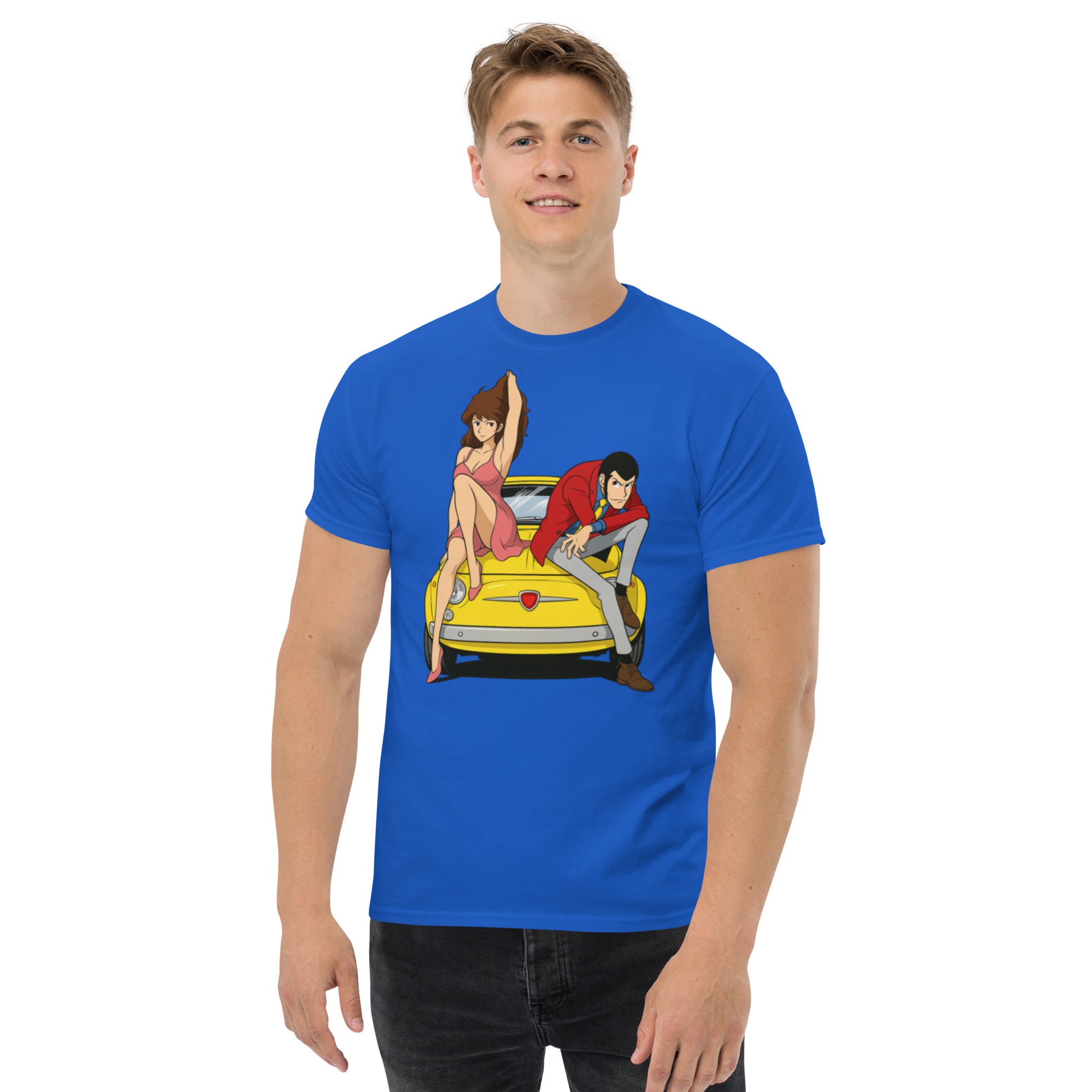 T-shirt Unisex Lupin-DTG-Biiply-Royal-S-Biiply