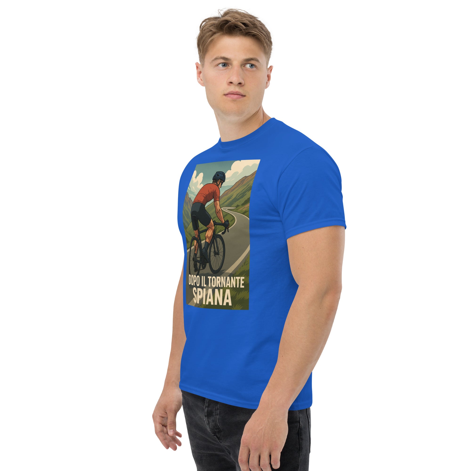 T-shirt Unisex Dopo il tornante spiana-DTG-Biiply-Biiply