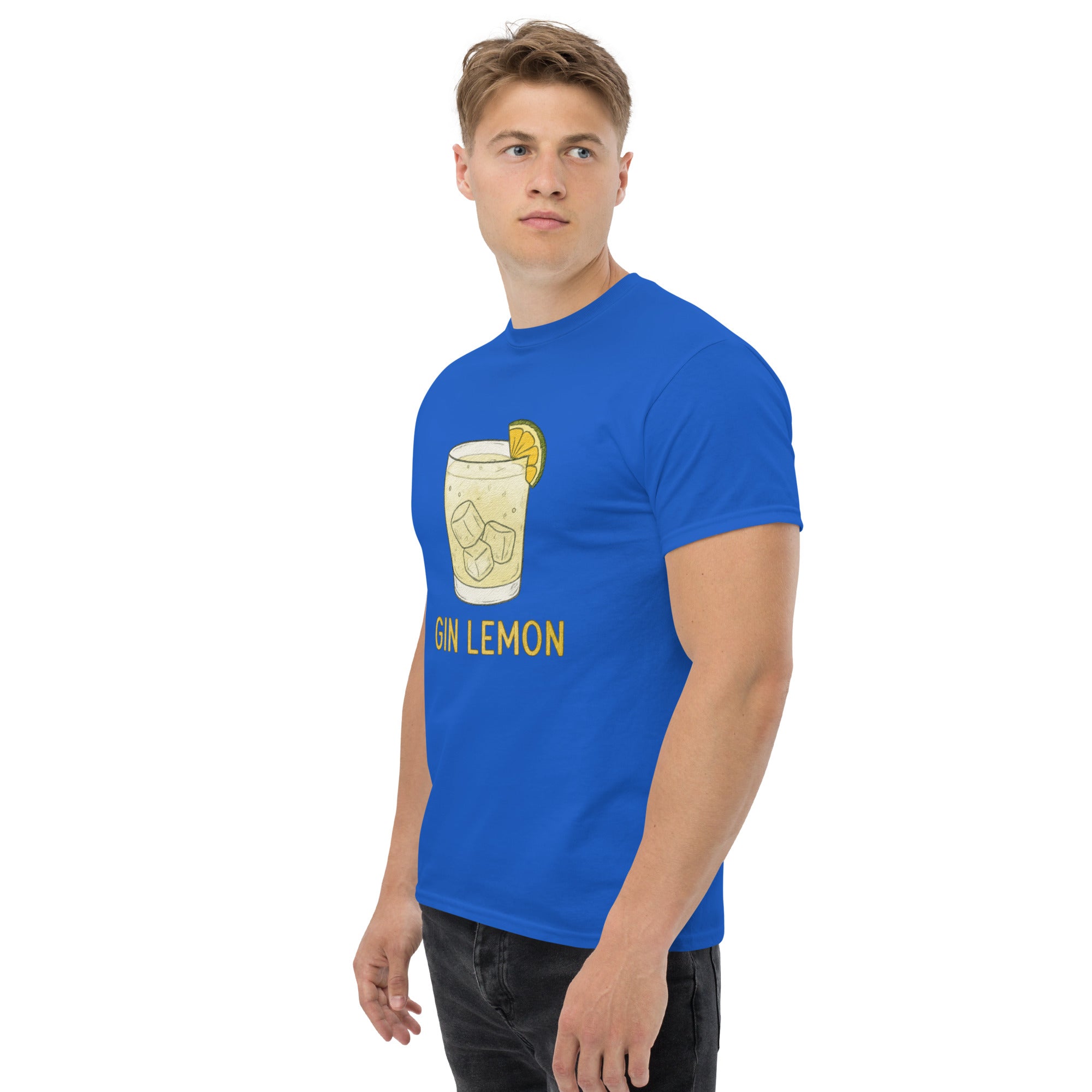 T-shirt Unisex Gin Lemon-DTG-Biiply-Biiply