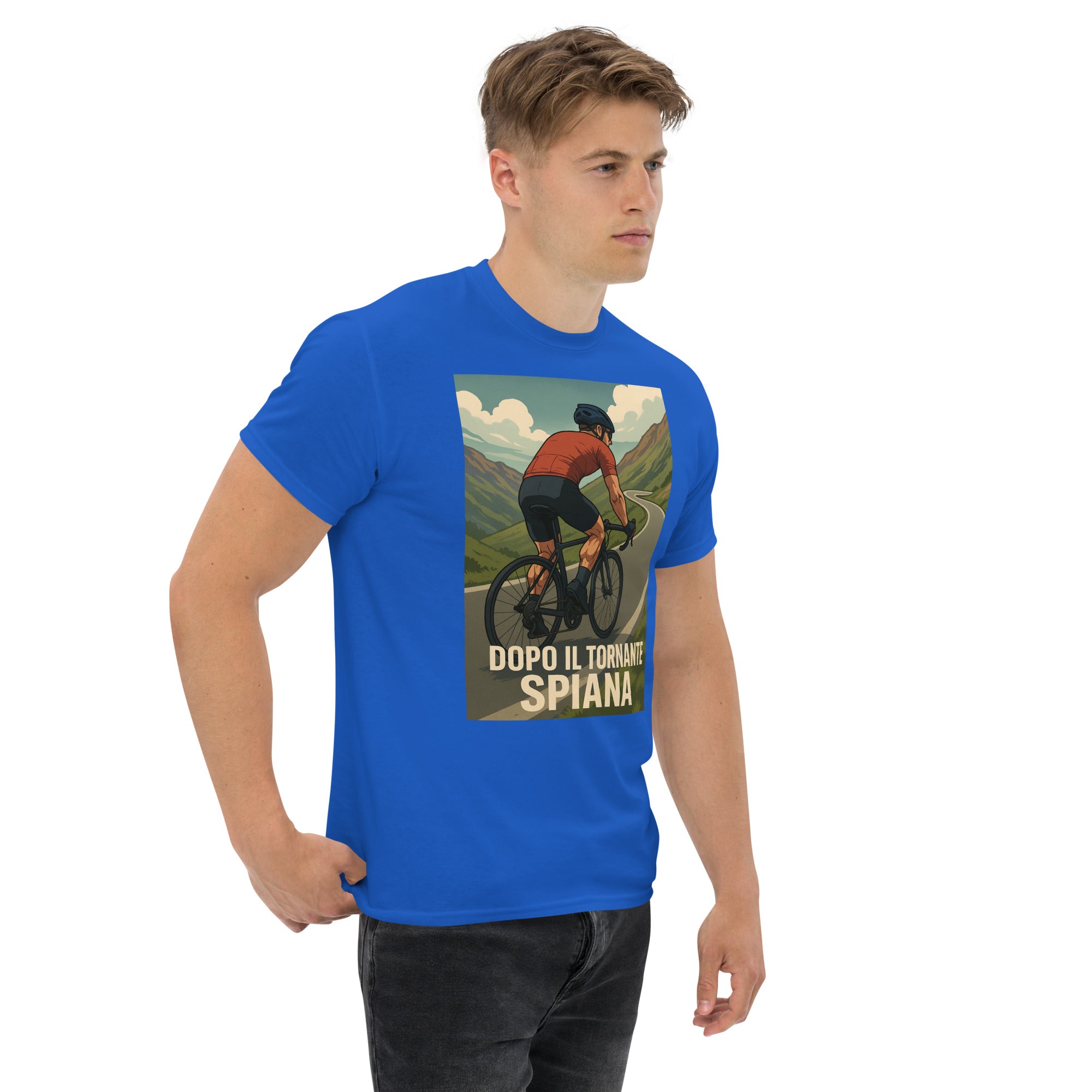 T-shirt Unisex Dopo il tornante spiana-DTG-Biiply-Biiply