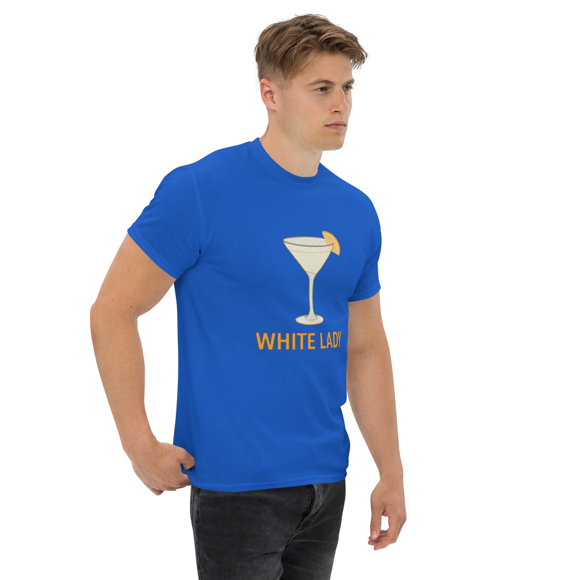 T-shirt Unisex White Lady-DTG-Biiply-Biiply