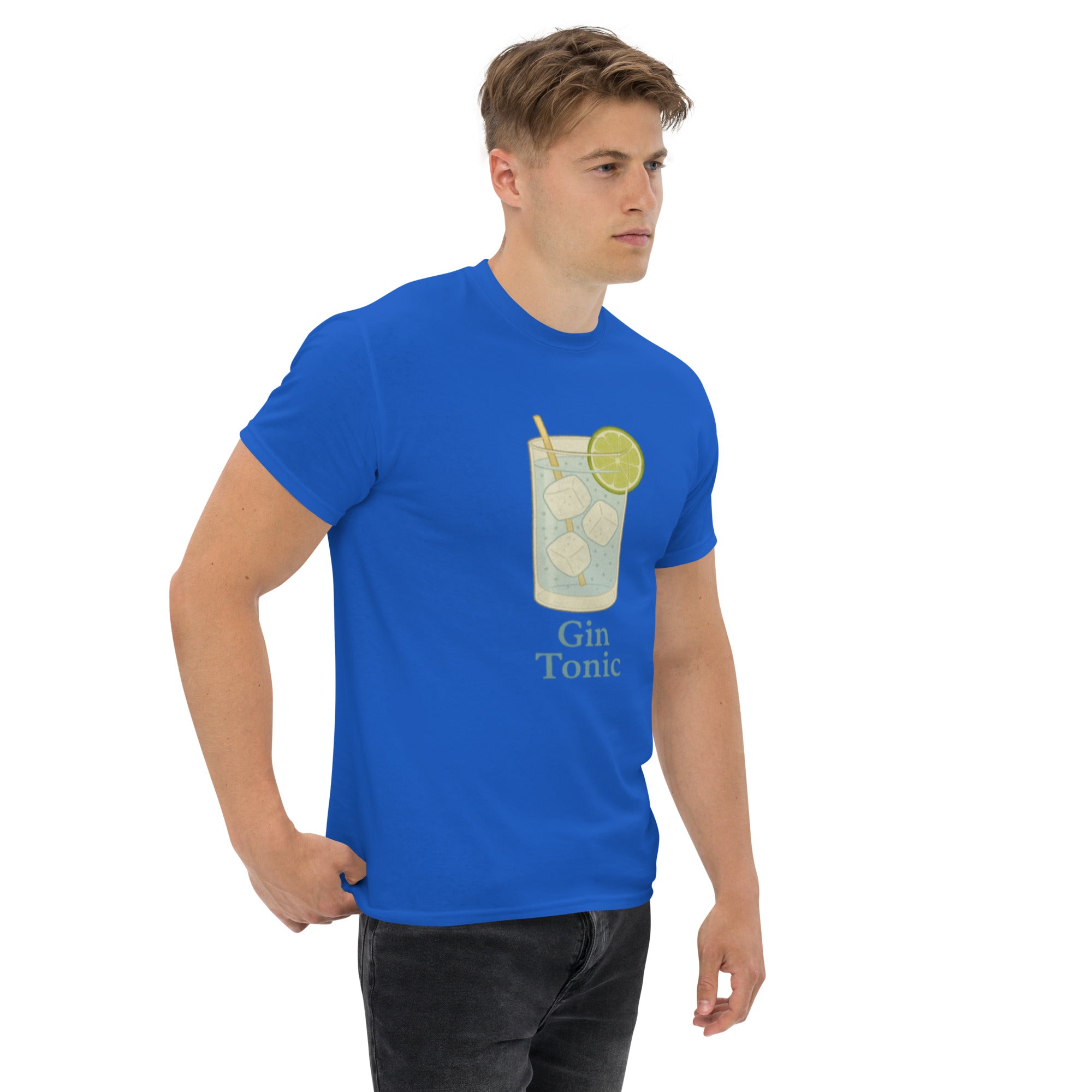 T-shirt Unisex Gin Tonic-DTG-Biiply-Biiply