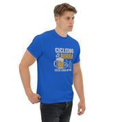T-shirt Unisex Birra e Ciclismo-DTG-Biiply-Biiply