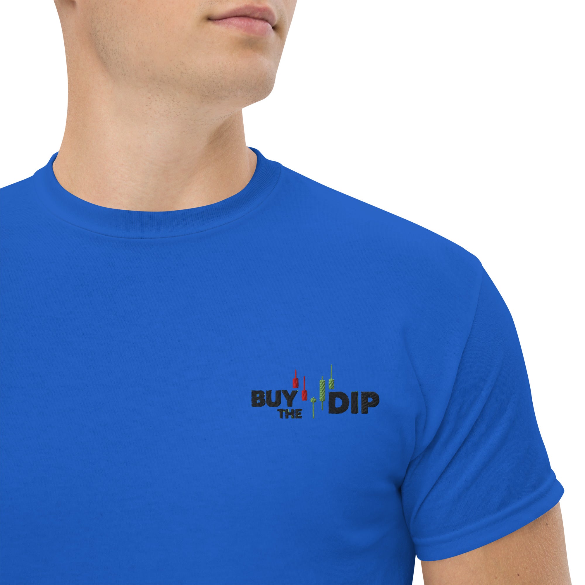 T-shirt Unisex Buy The Dip-Ricamati-Biiply-Royal-S-Biiply