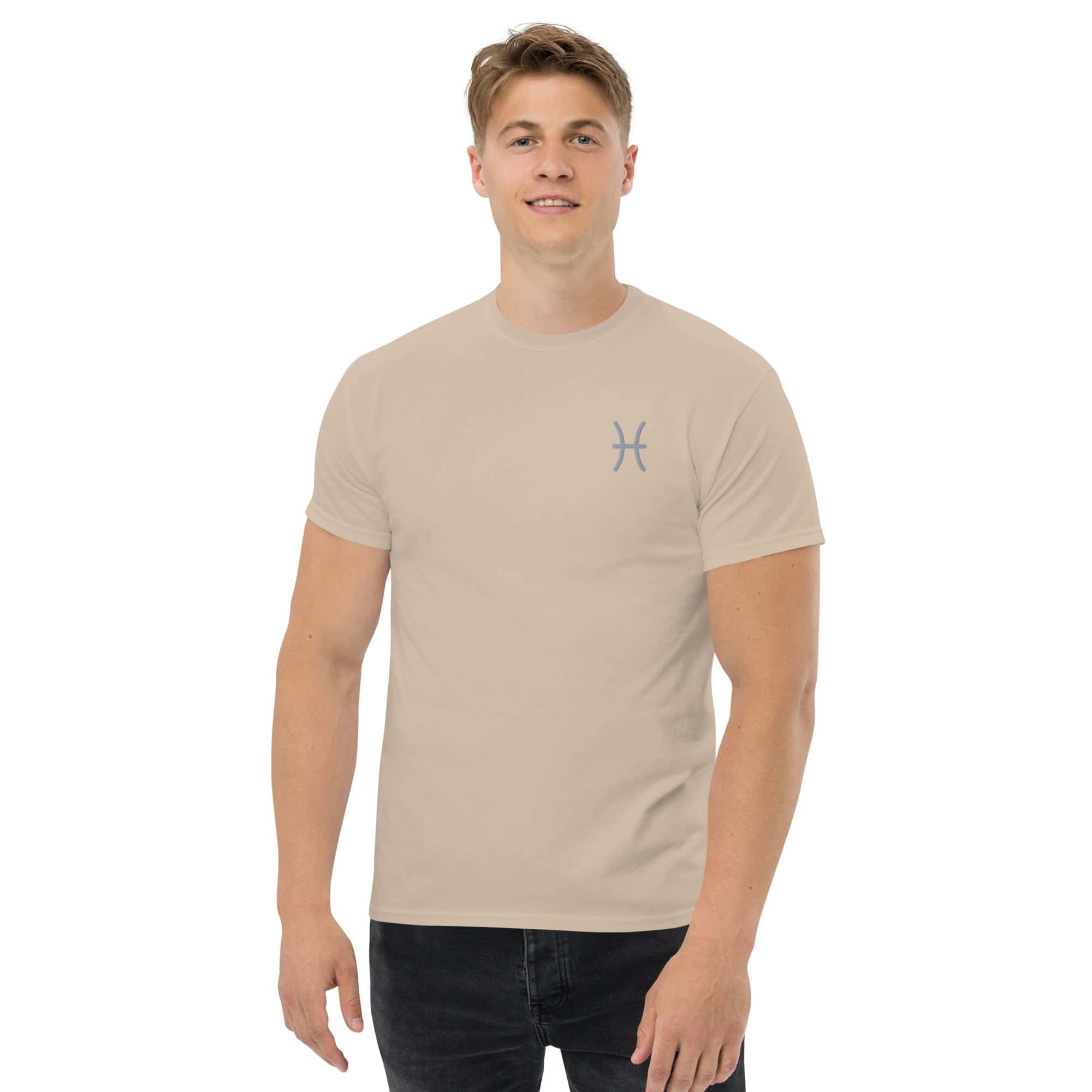 T-shirt Unisex Pesci-Ricamati-Biiply-Biiply