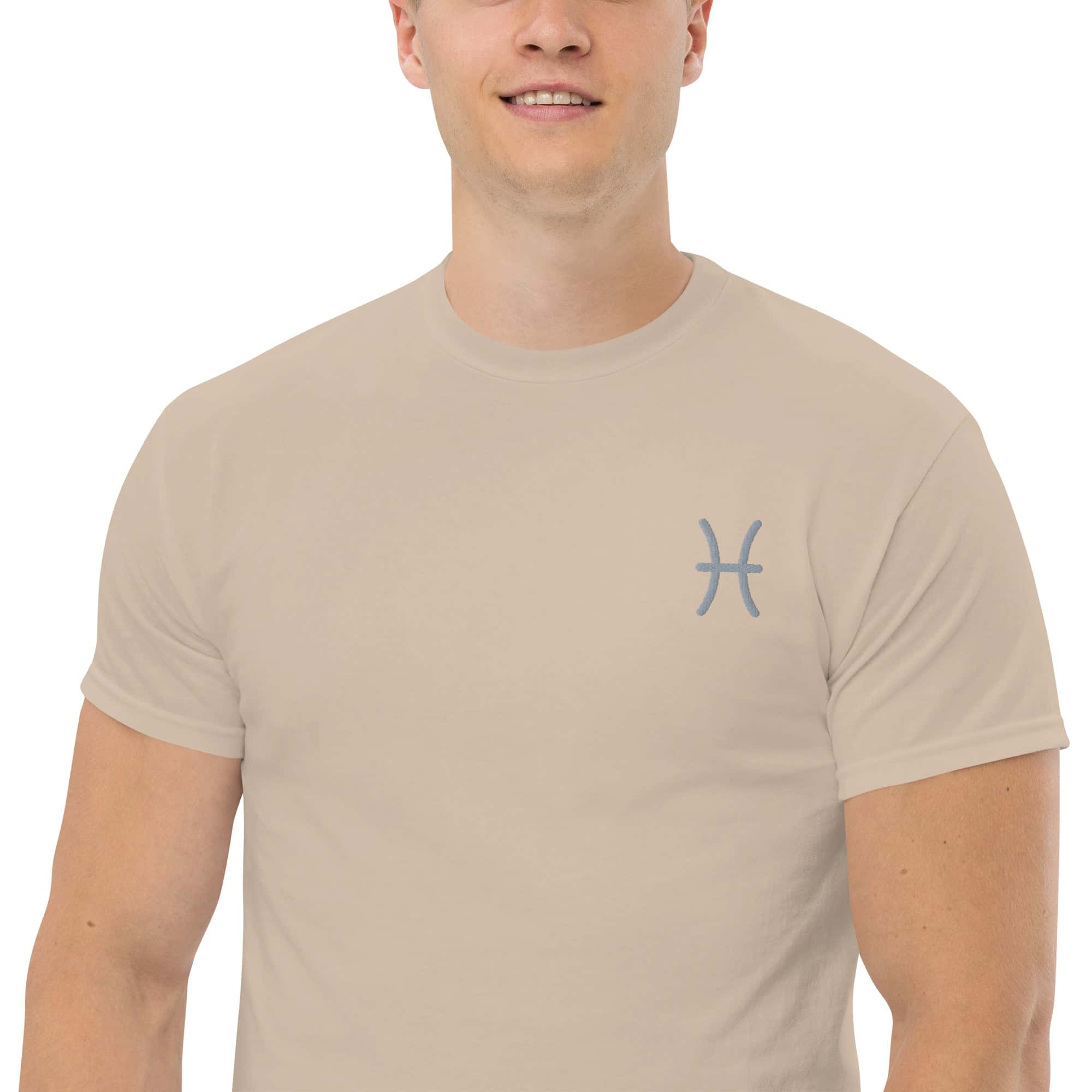 T-shirt Unisex Pesci-Ricamati-Biiply-Biiply