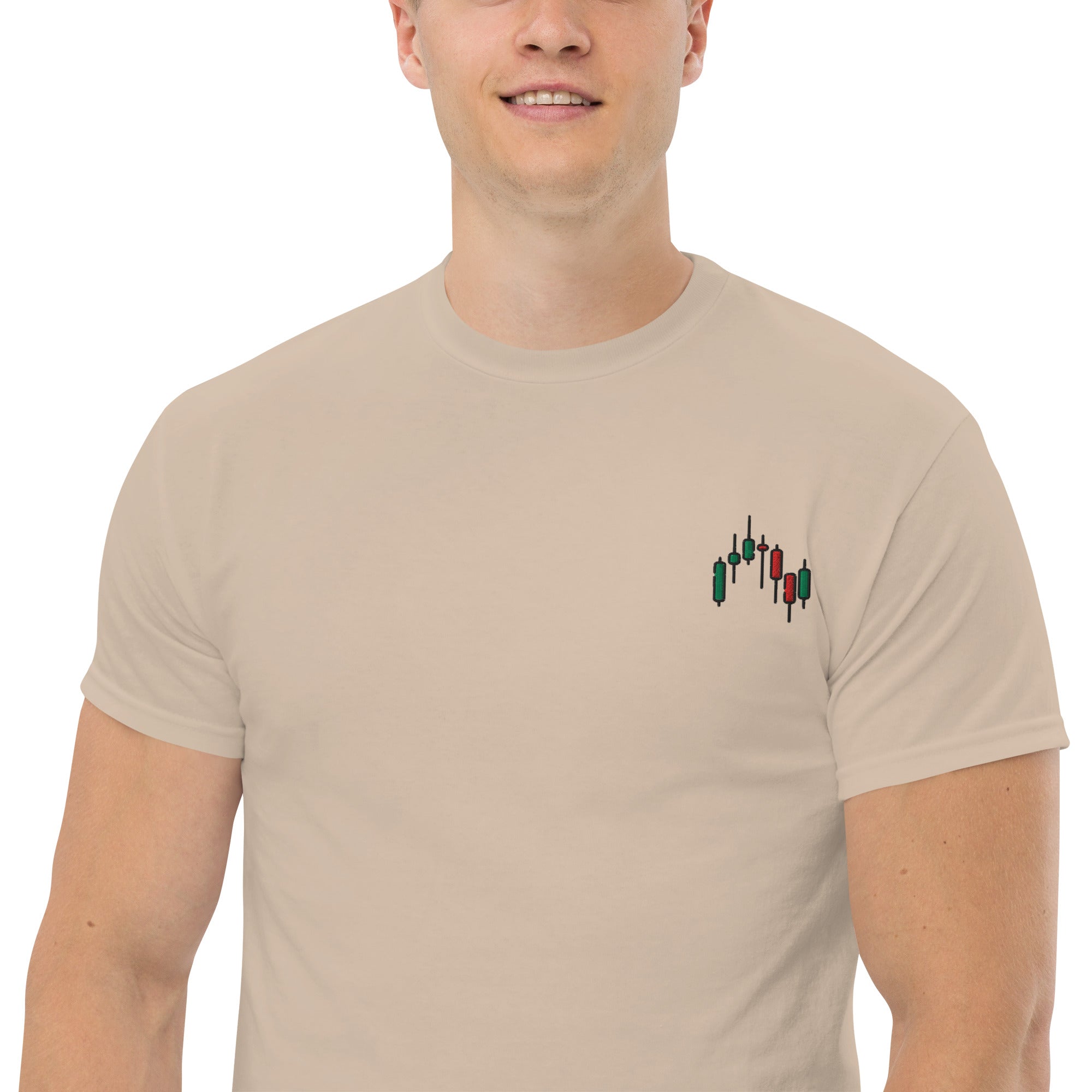 T-shirt Unisex Candelstick pattern-Ricamati-Biiply-Biiply
