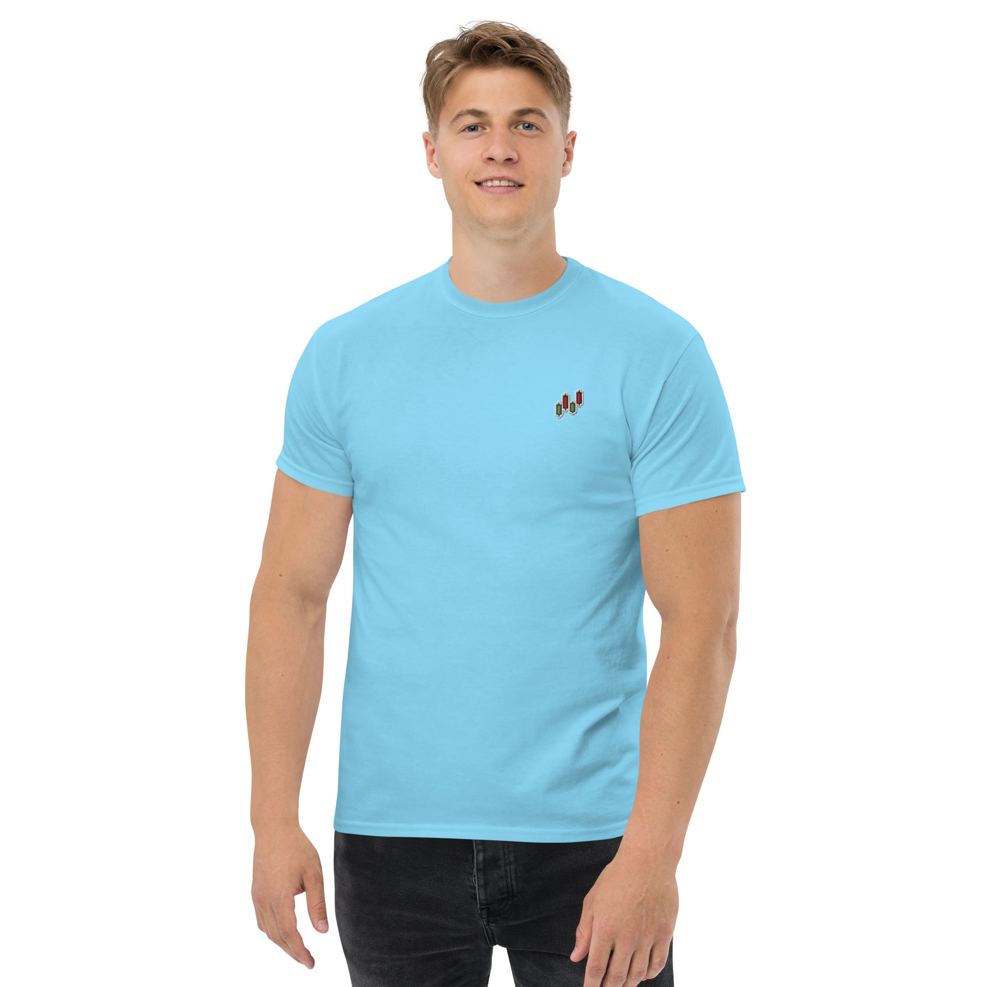 T-shirt Unisex Candlestick Pattern-Ricamati-Biiply-Biiply