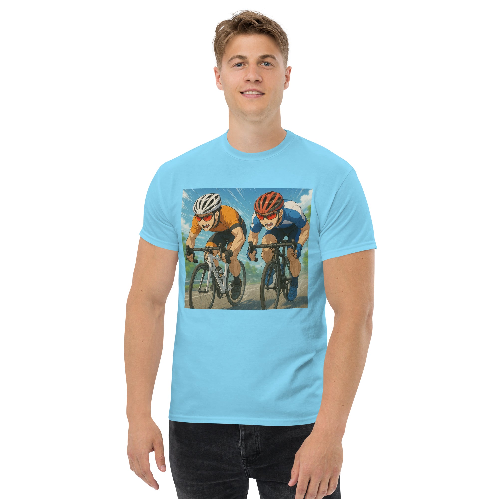 T-shirt Unisex Sprint-DTG-Biiply-Cielo-S-Biiply