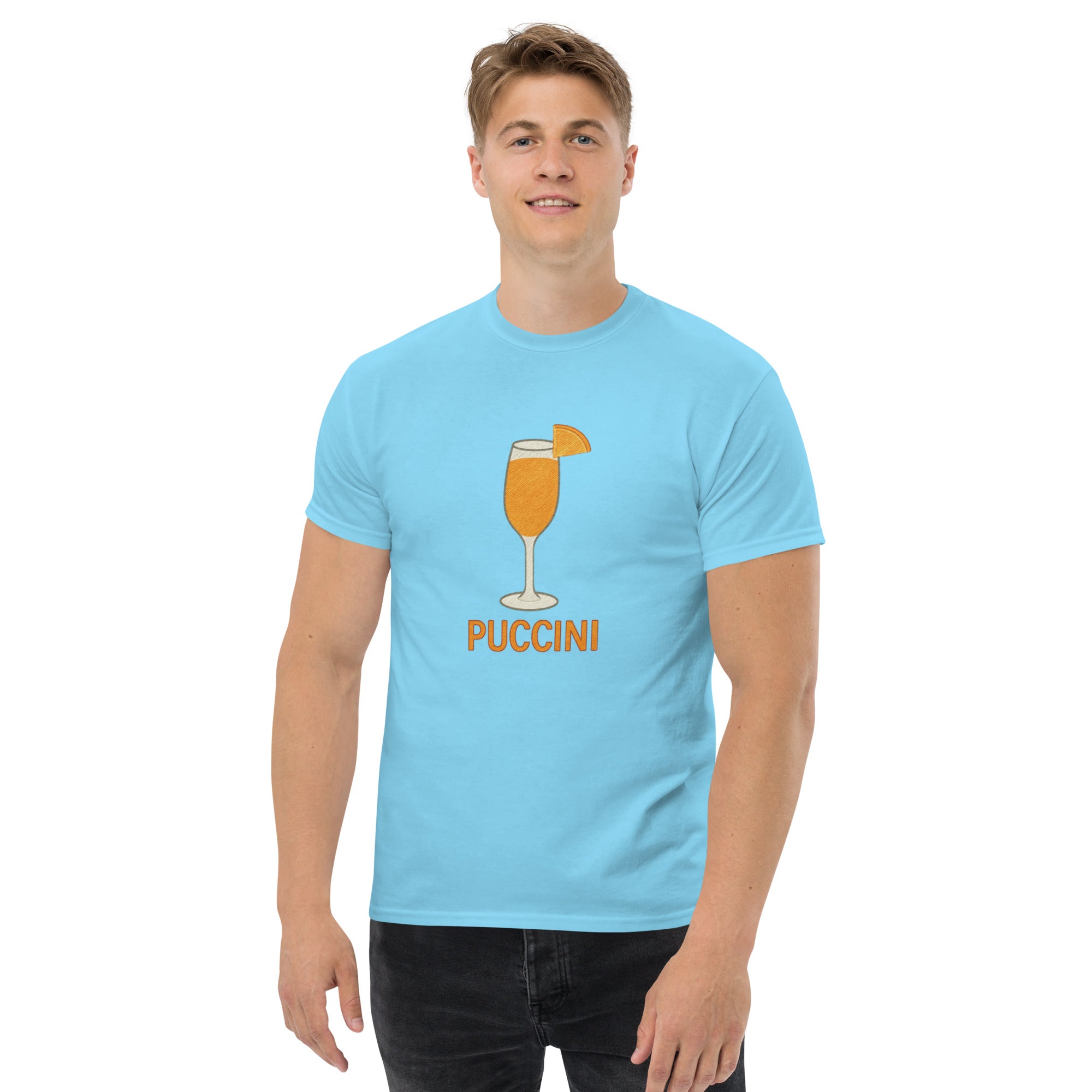 T-shirt Unisex Puccini-DTG-Biiply-Cielo-S-Biiply