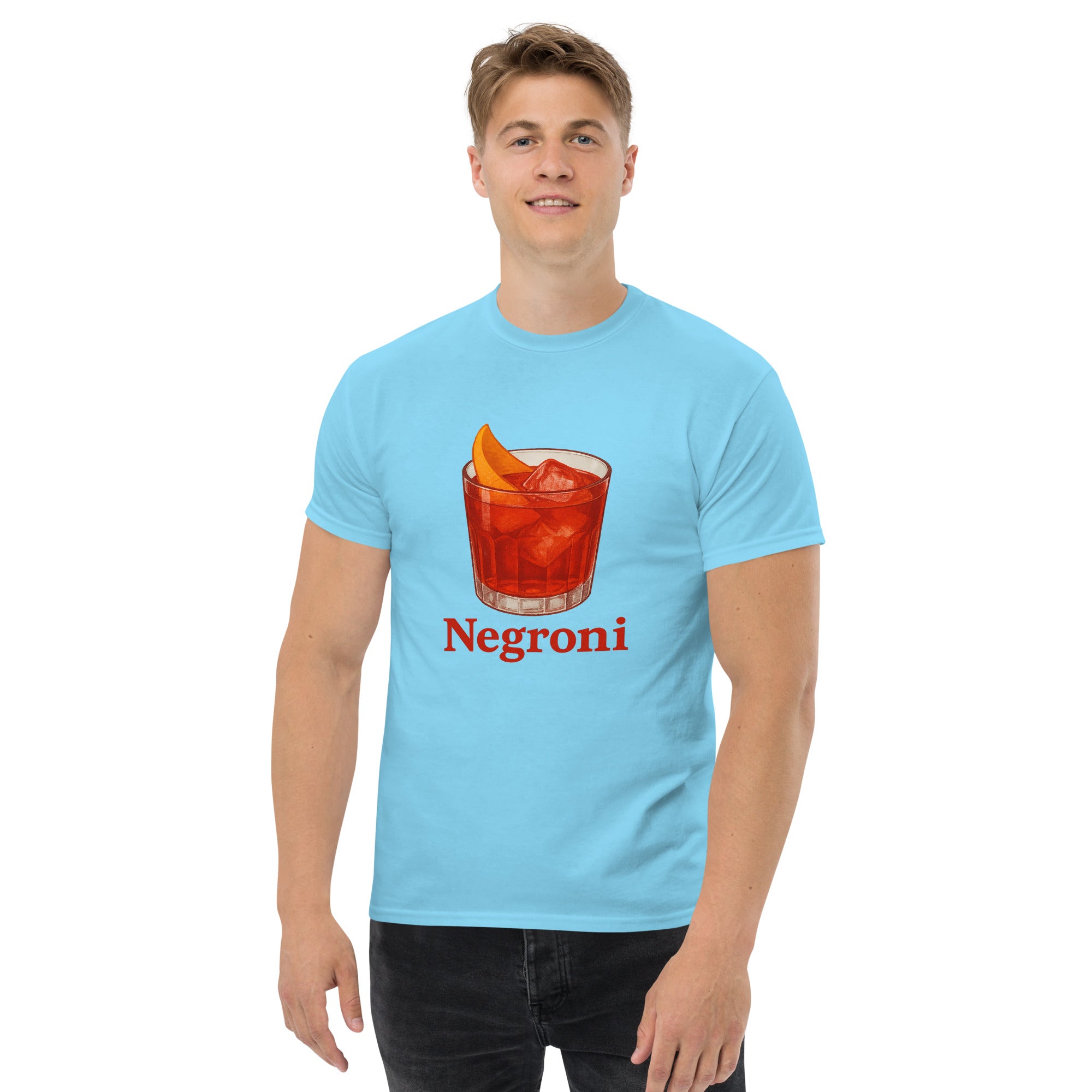 T-shirt Unisex Negroni-DTG-Biiply-Cielo-S-Biiply