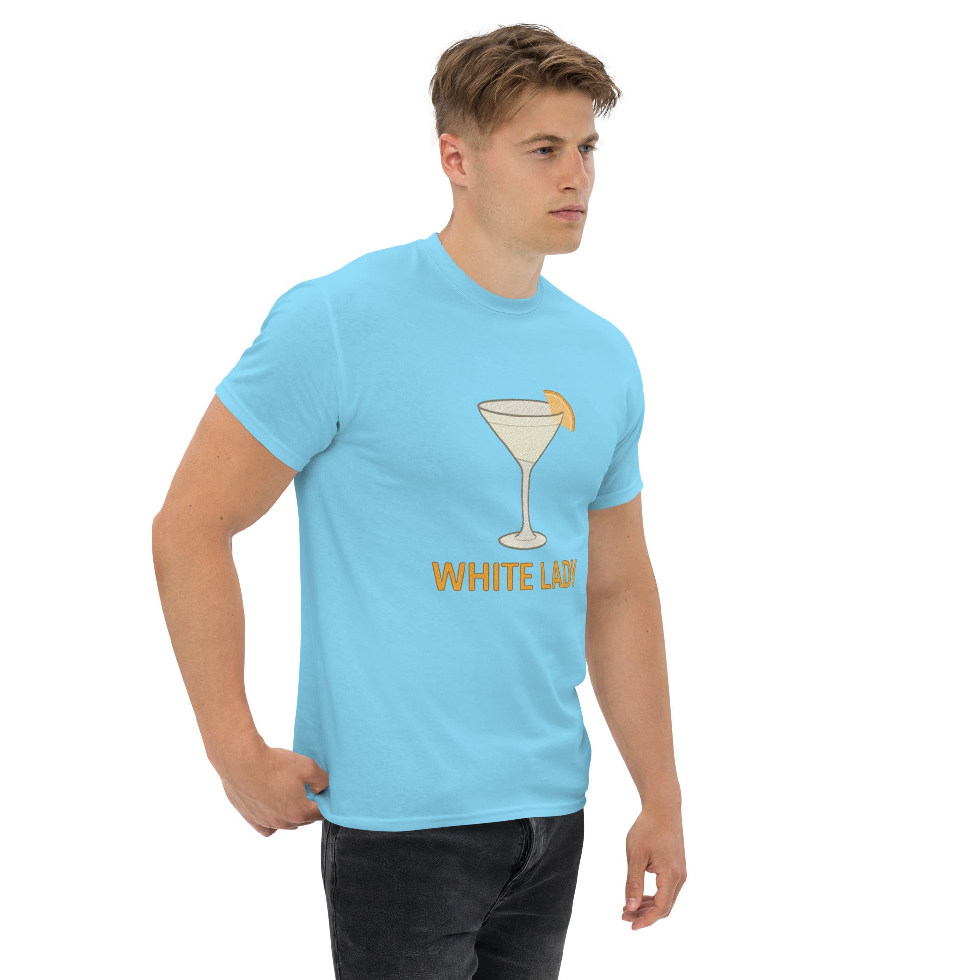 T-shirt Unisex White Lady-DTG-Biiply-Biiply